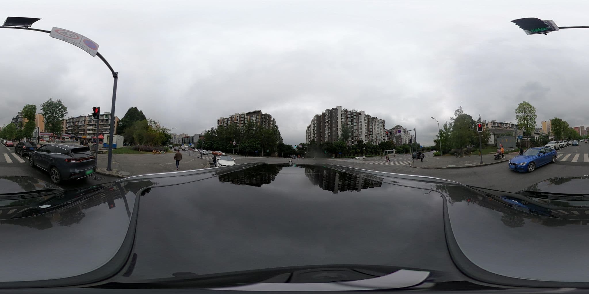 Street view near Hollyston Hotel, Chengdu — © adirricor (CC BY-SA · Mapillary)