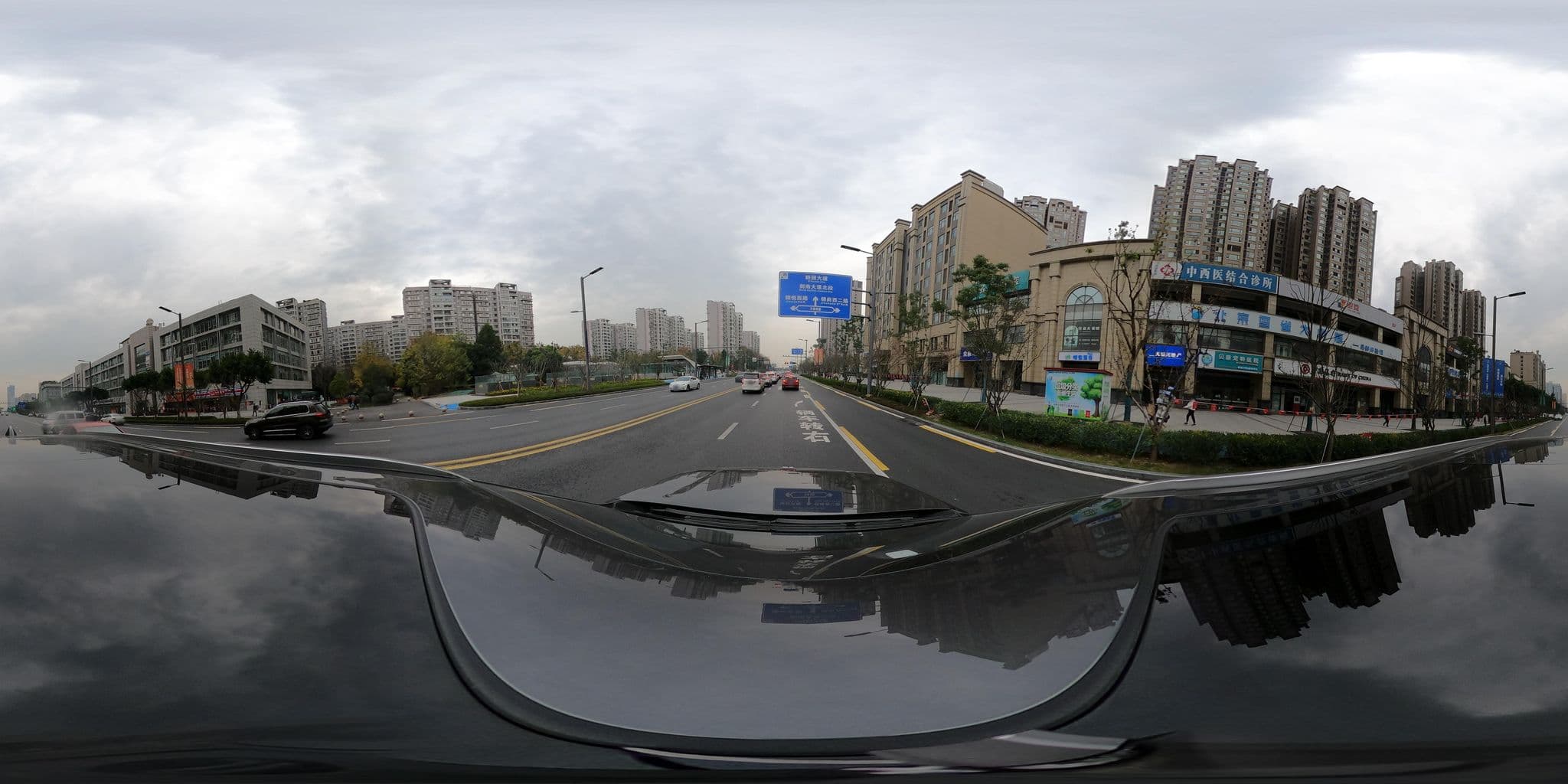 Street view near 成都杰恩酒店 | Jie'en / Gene Hotel, Chengdu — © adirricor (CC BY-SA · Mapillary)