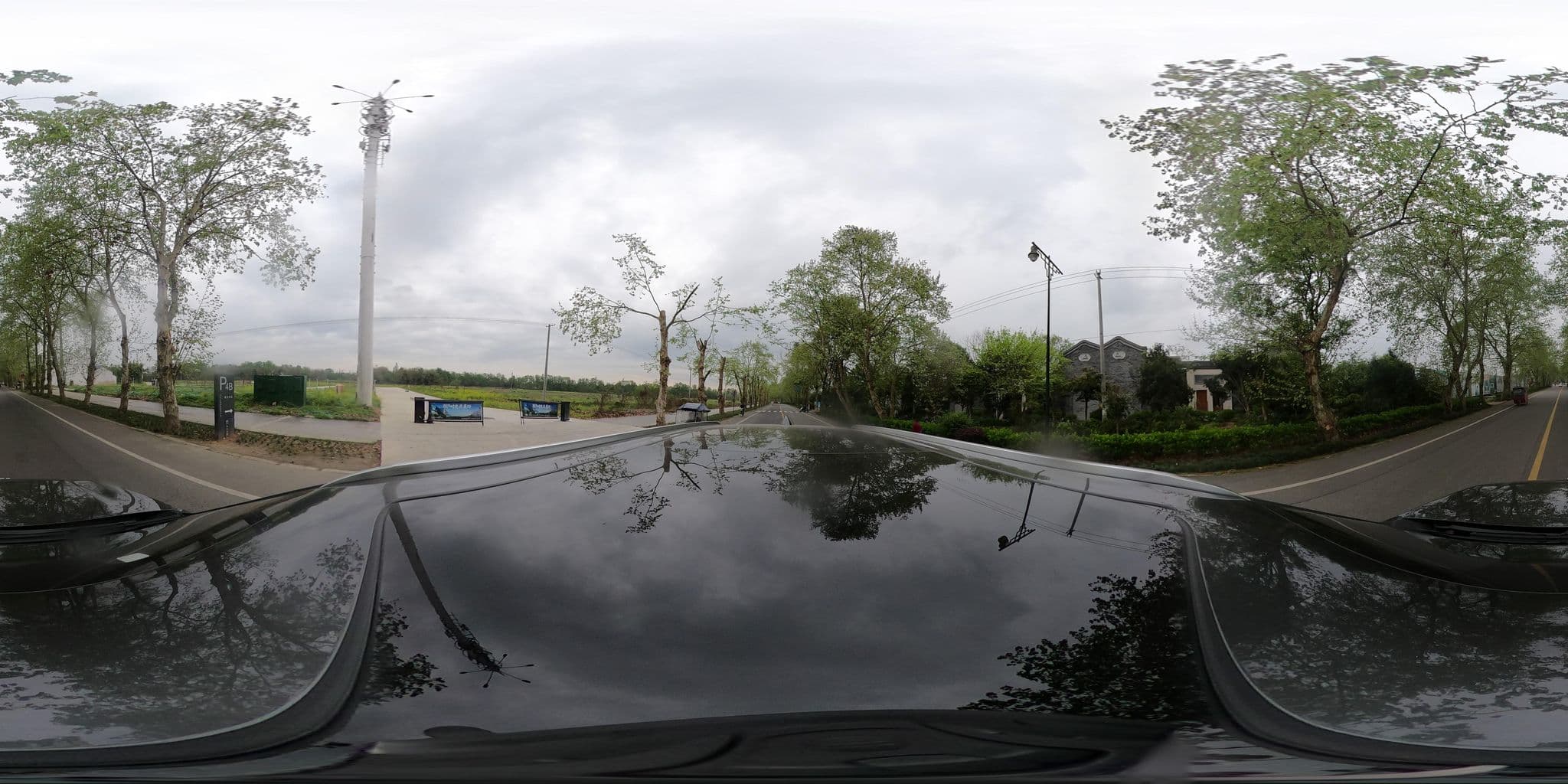 Street view near 大邑五星农家乐, Linqiong — © adirricor (CC BY-SA · Mapillary)