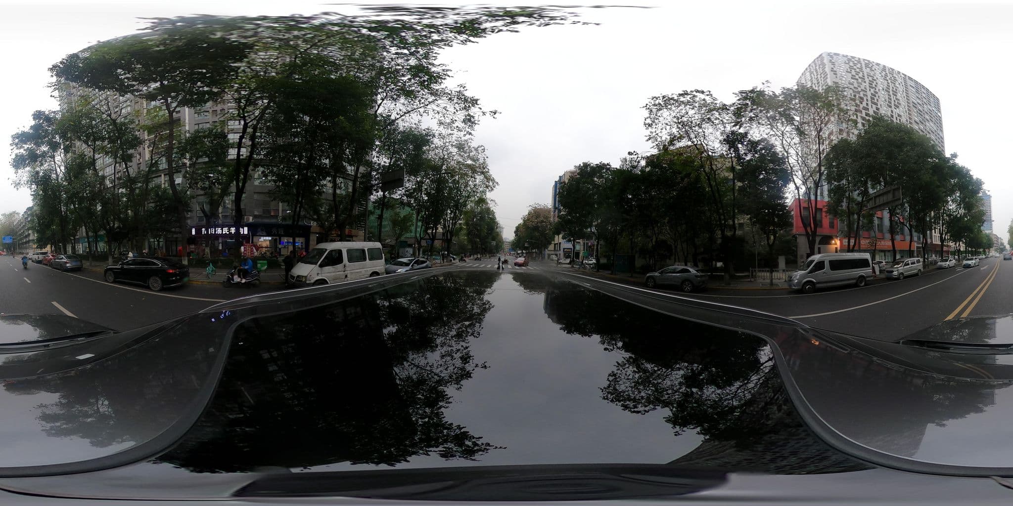 Street view near Binshe Hotel, Chengdu — © adirricor (CC BY-SA · Mapillary)