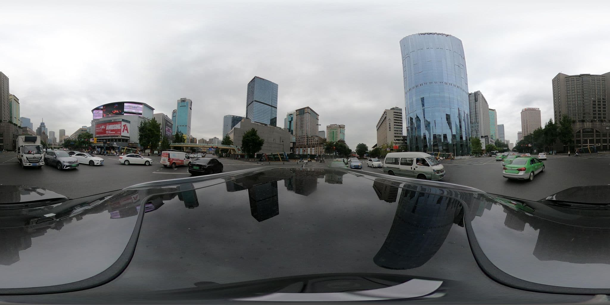 Street view near 成都嘉立连锁酒店, Chengdu — © adirricor (CC BY-SA · Mapillary)
