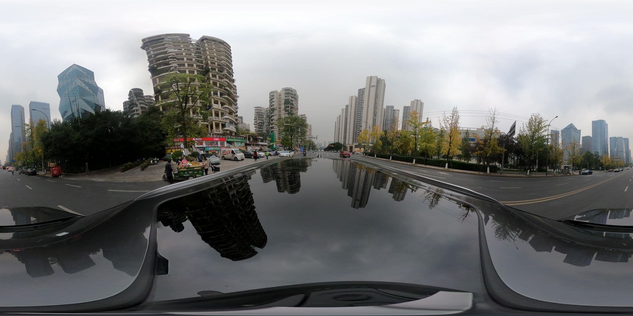 Street view near 成都瑞豪雅致酒店, Chengdu — © adirricor (CC BY-SA · Mapillary)