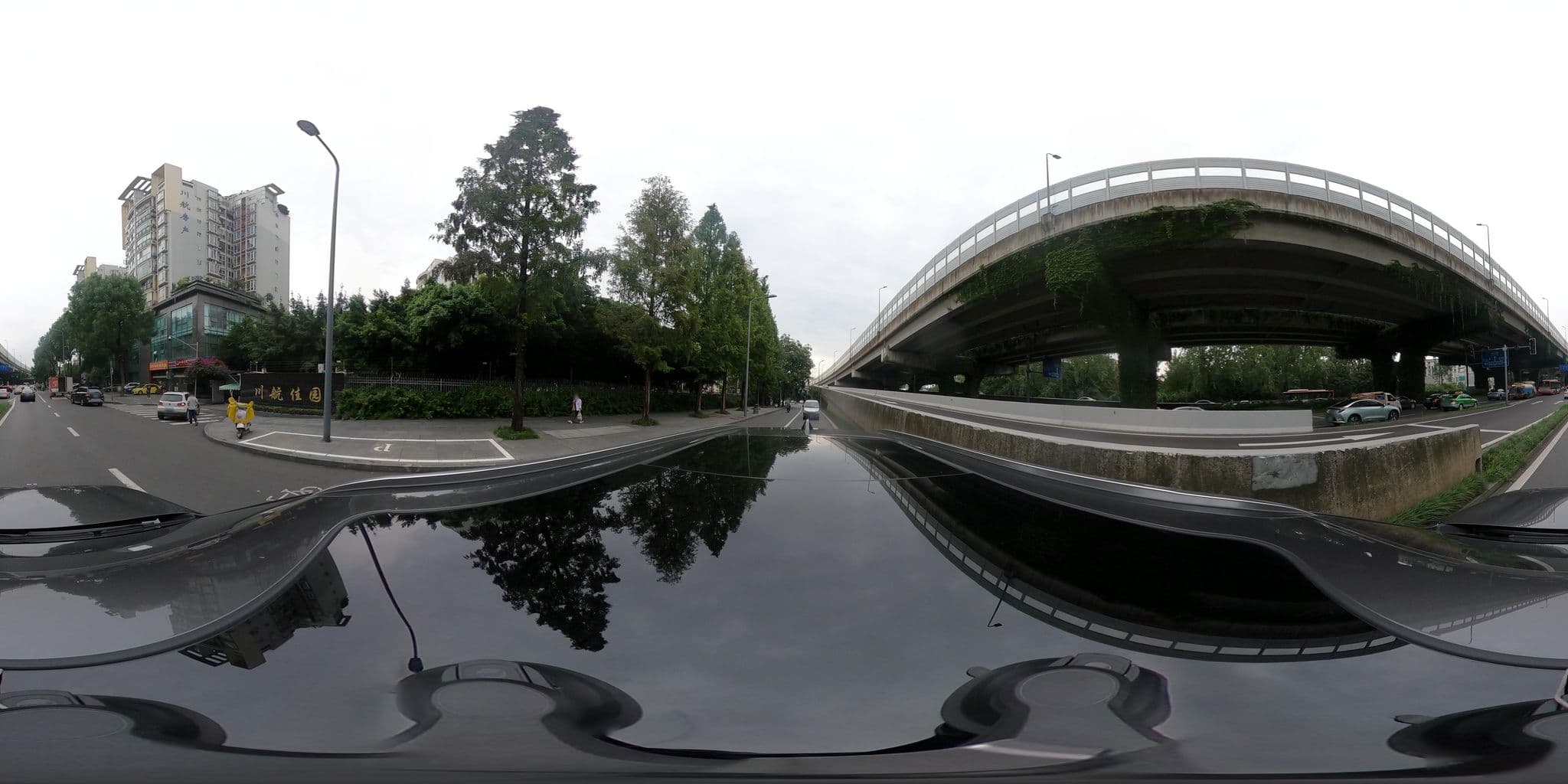 Street view near 汉庭成都红牌楼地铁站酒店, Chengdu — © adirricor (CC BY-SA · Mapillary)