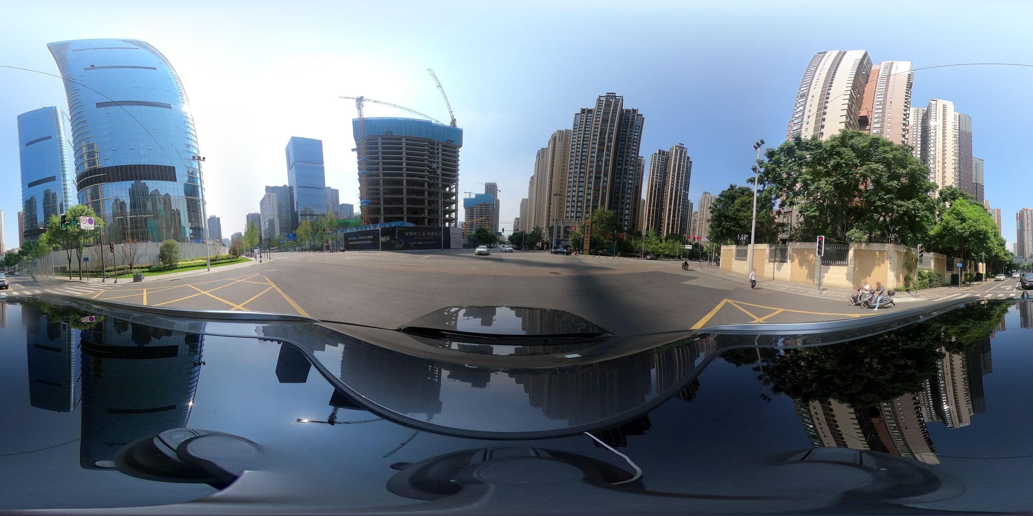 Street view near 成都斯威特酒店公寓, Chengdu — © adirricor (CC BY-SA · Mapillary)