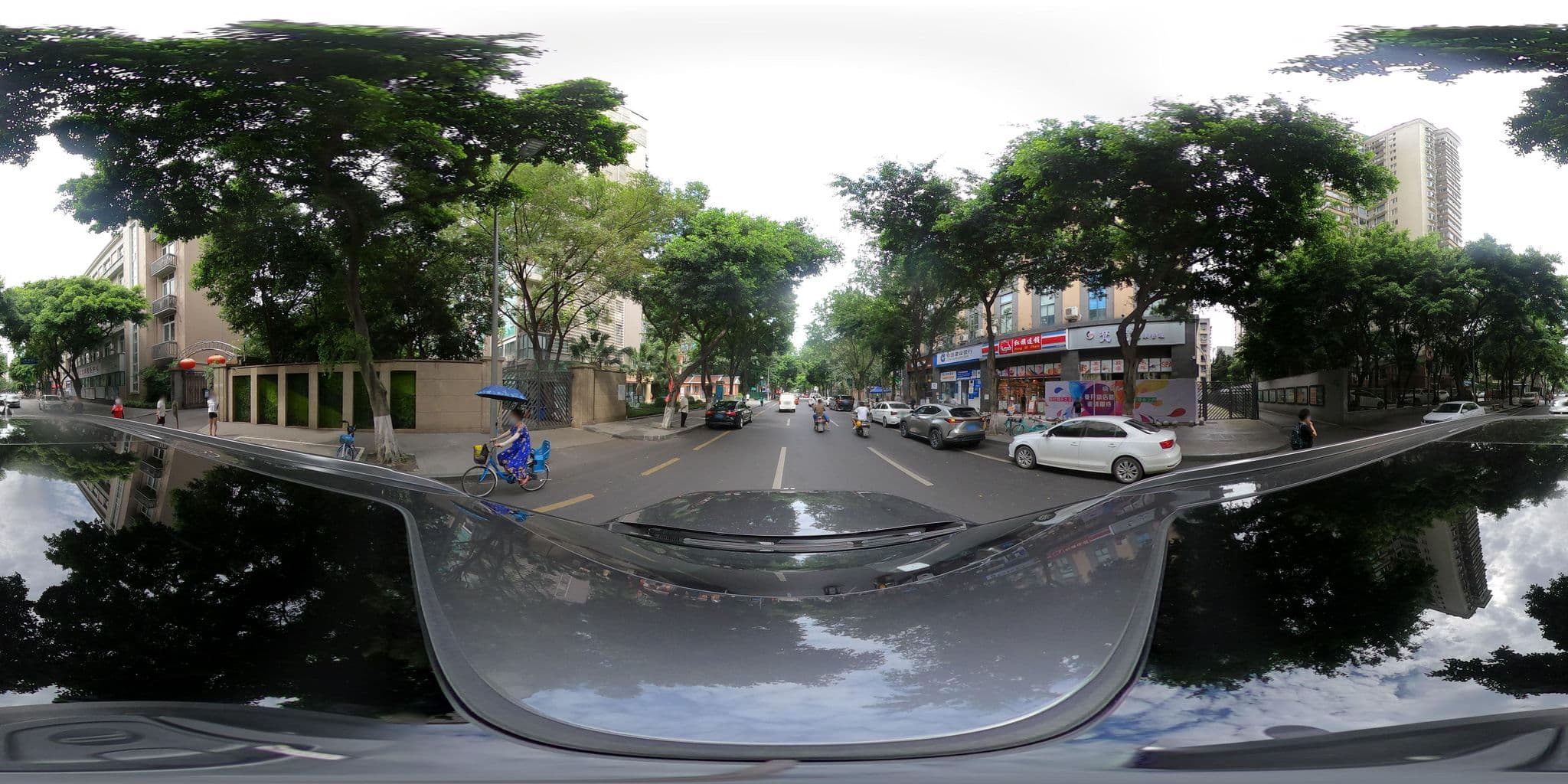 Street view near 朴院禅文化jiu di an, Chengdu — © adirricor (CC BY-SA · Mapillary)