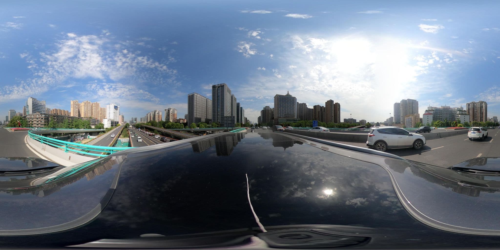 Street view near Phoenix Regalia Culture Hotel, Chengdu — © adirricor (CC BY-SA · Mapillary)