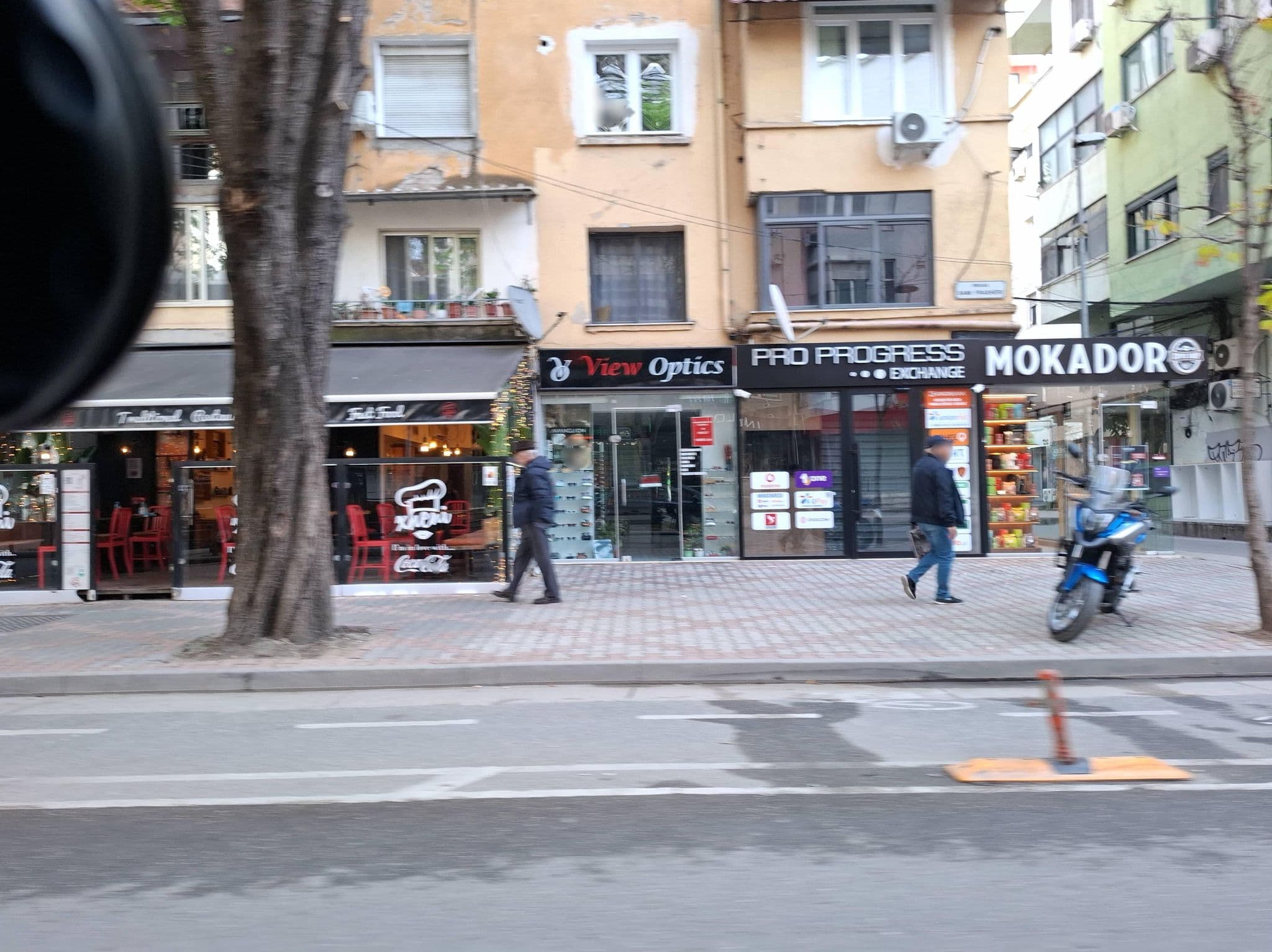 Street view near Nena Semi Hostel, Tirana