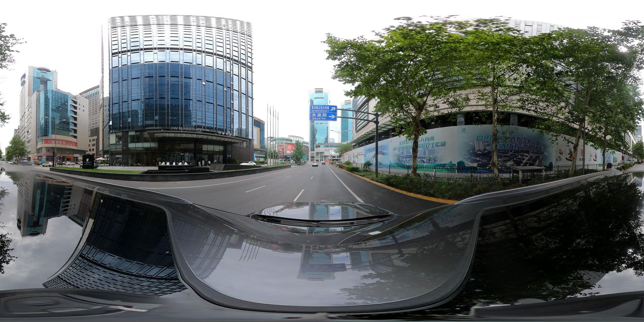 Street view near 成都茂业 JW 万豪酒店, Chengdu — © adirricor (CC BY-SA · Mapillary)
