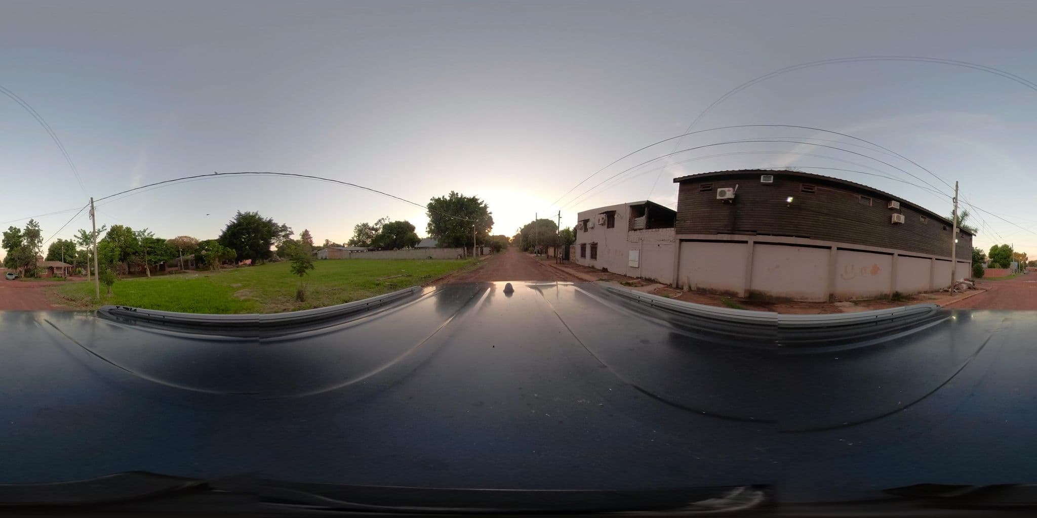 Street view near Tierra Viva, Puerto Iguazú