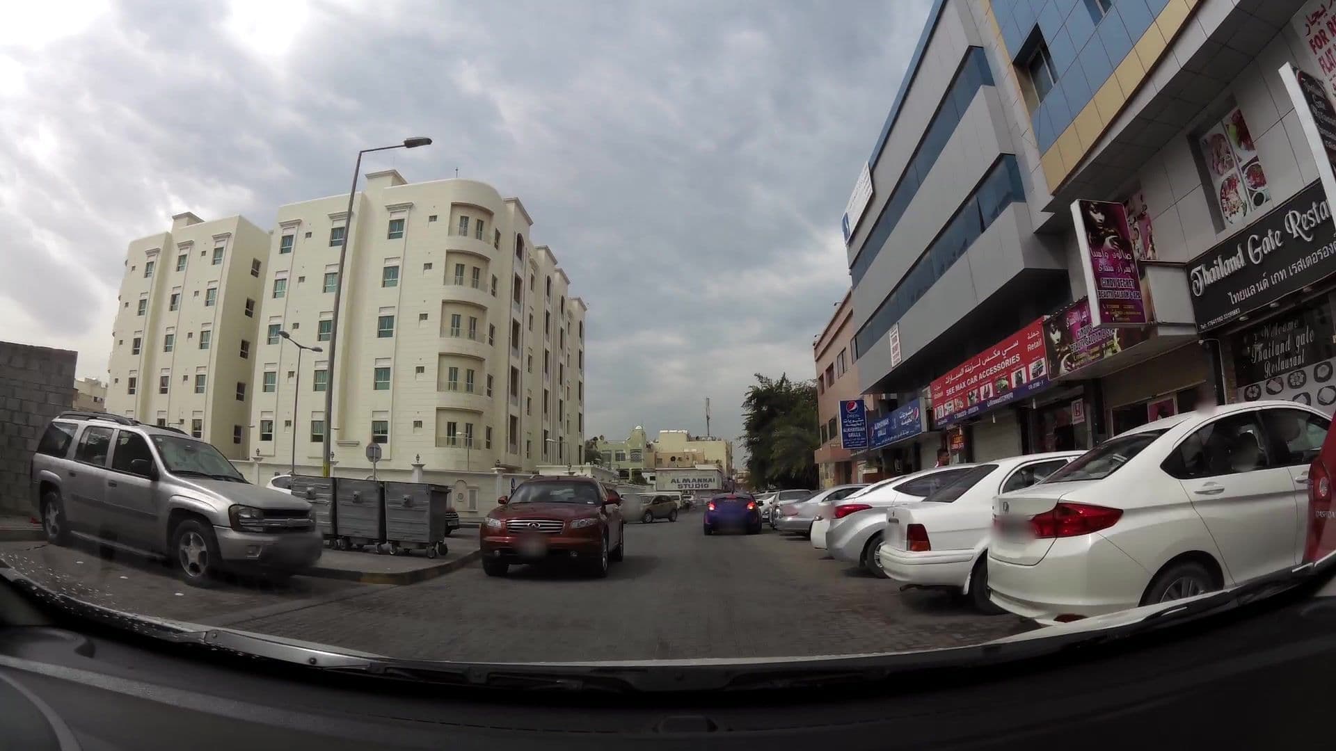 Street view near Omar Khayam Hotel, Manama — © kaartcam (CC BY-SA · Mapillary)