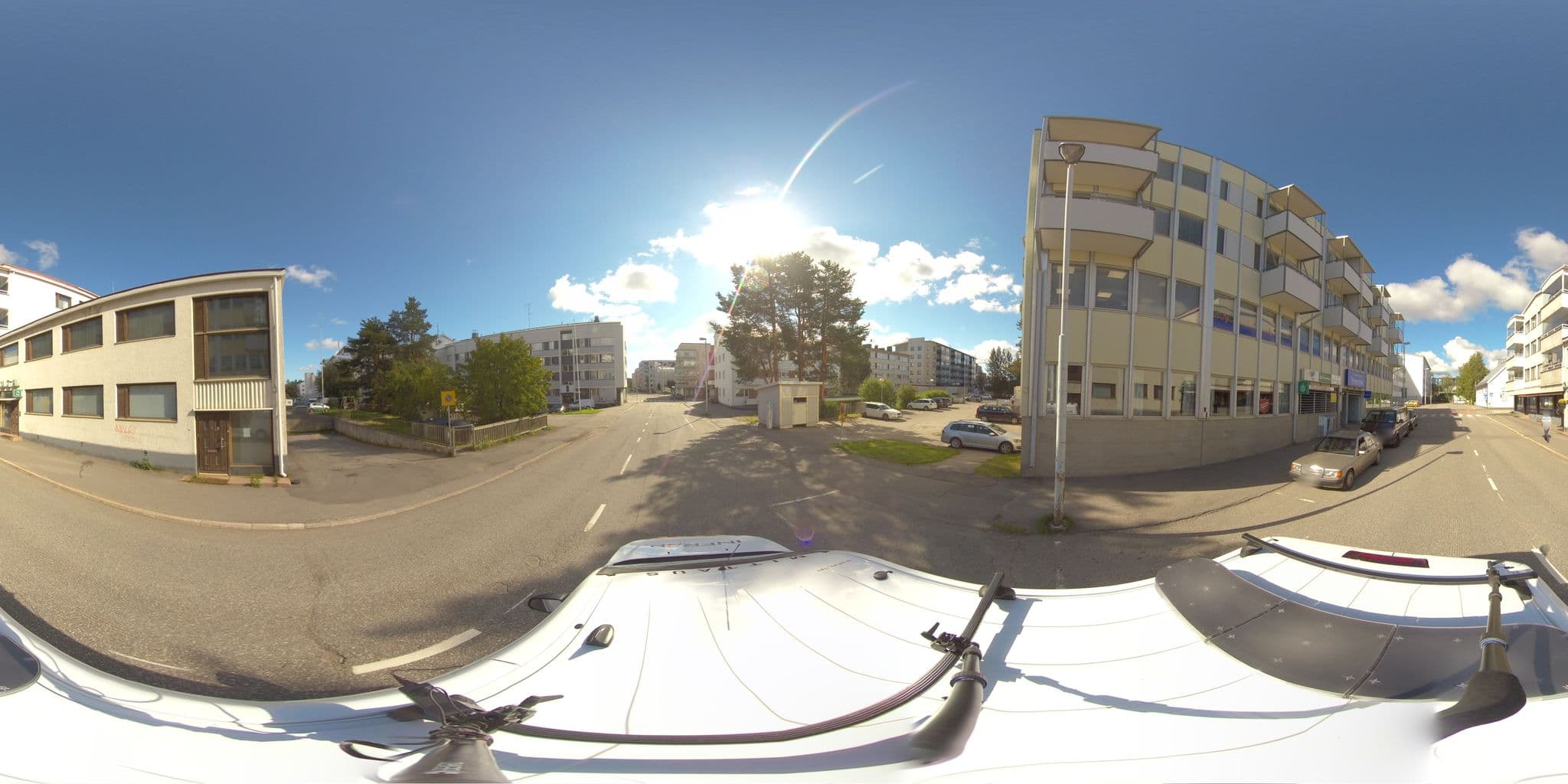 Street view near Matkustajakoti Outa, Rovaniemi — © HTJoy (CC BY-SA · Mapillary)