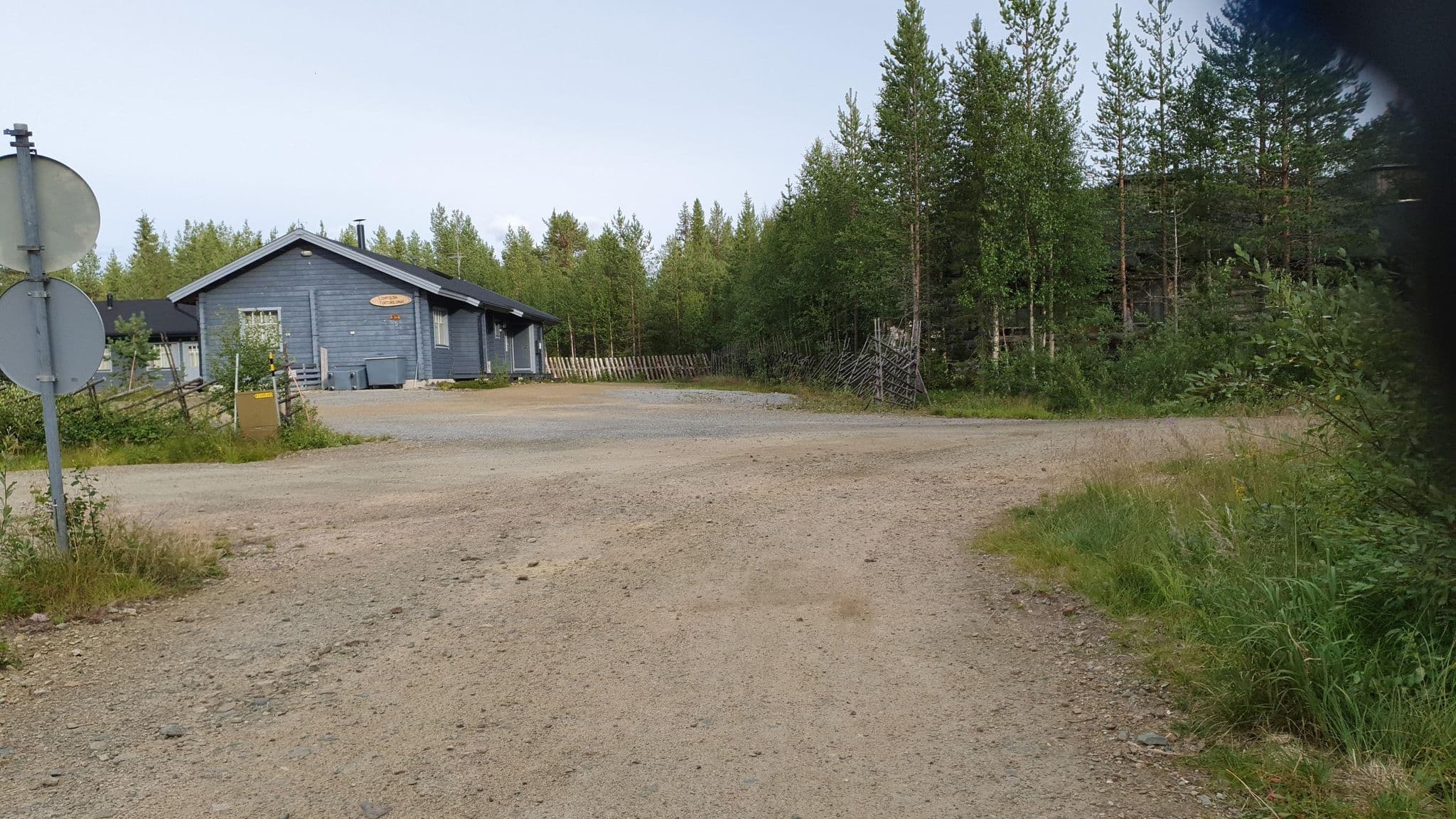 Street view near Grandimaja A, Kittilä