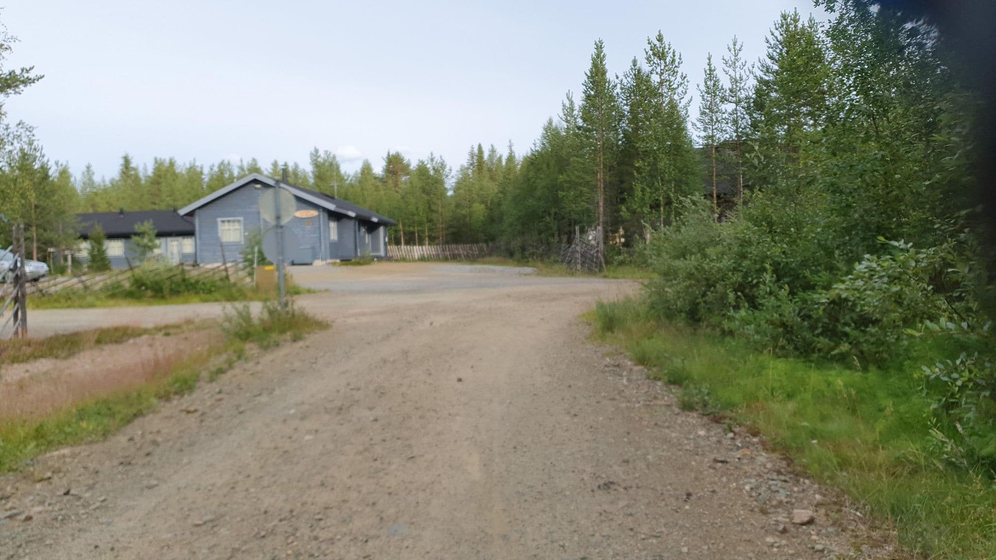 Street view near Grandimaja B, Kittilä