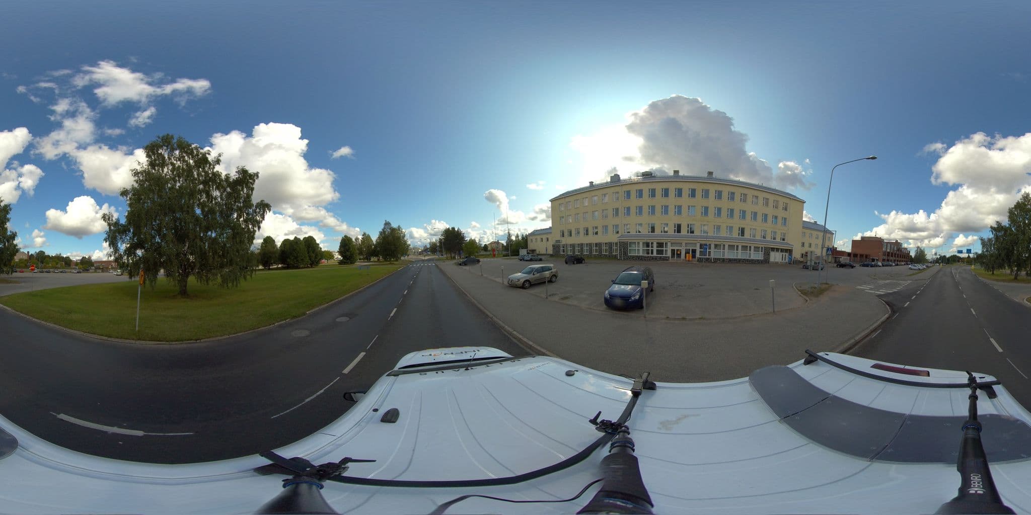 Street view near Postmaster Hotel, Rovaniemi — © HTJoy (CC BY-SA · Mapillary)