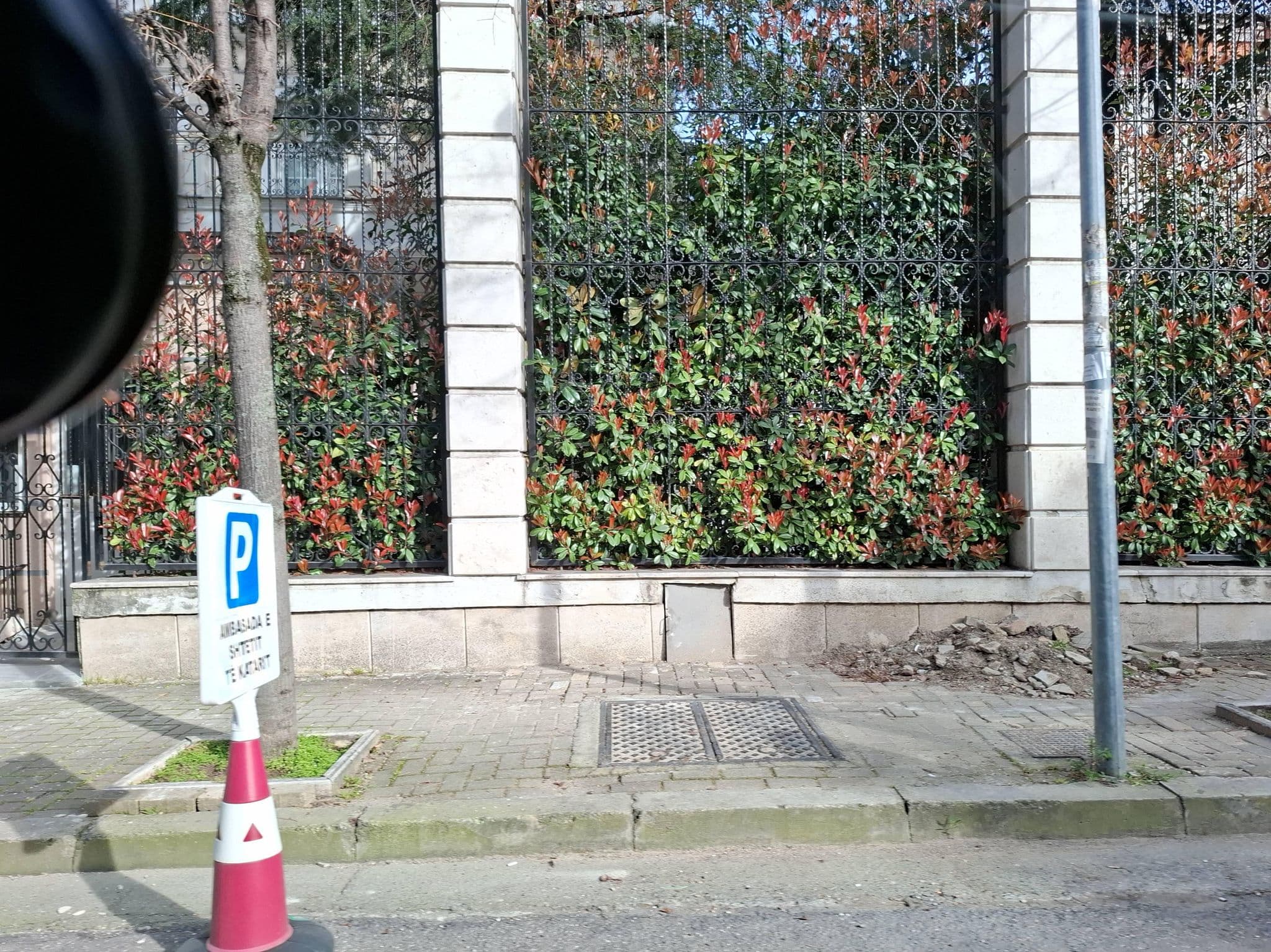 Street view near Andre Hostel, Tirana