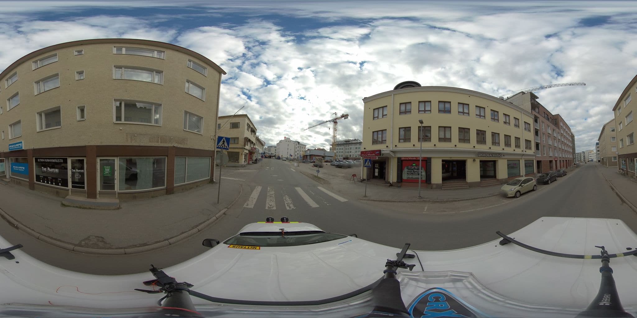 Street view near Forenom Serviced Apartments, Rovaniemi — © HTJoy (CC BY-SA · Mapillary)