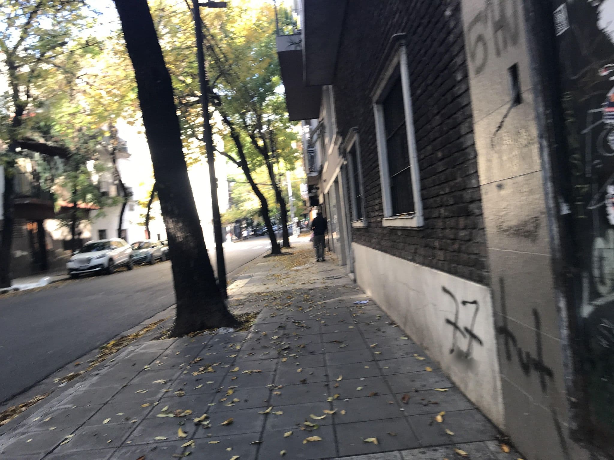 Street view near Hotel Amalfi, Buenos Aires