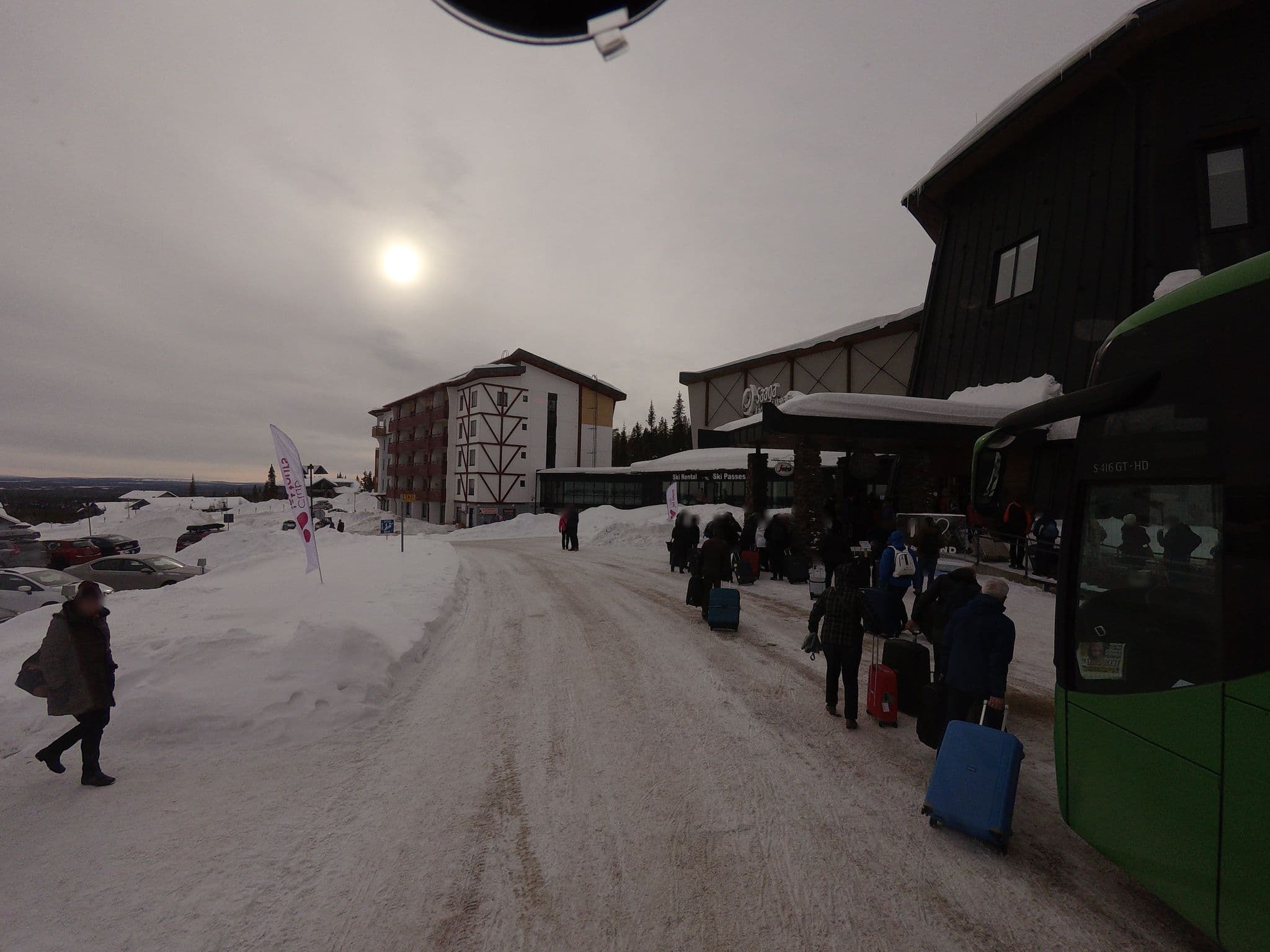 Street view near Lapland Hotels Saaga, Kittilä — © posiki (CC BY-SA · Mapillary)