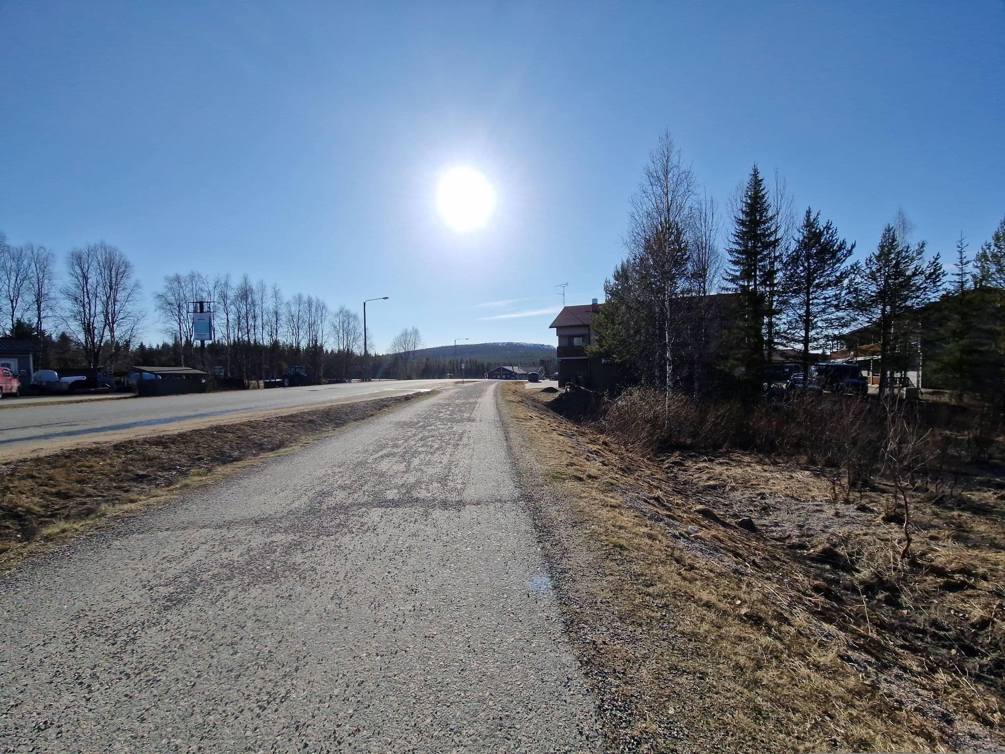 Street view near Päätalo, Kittilä