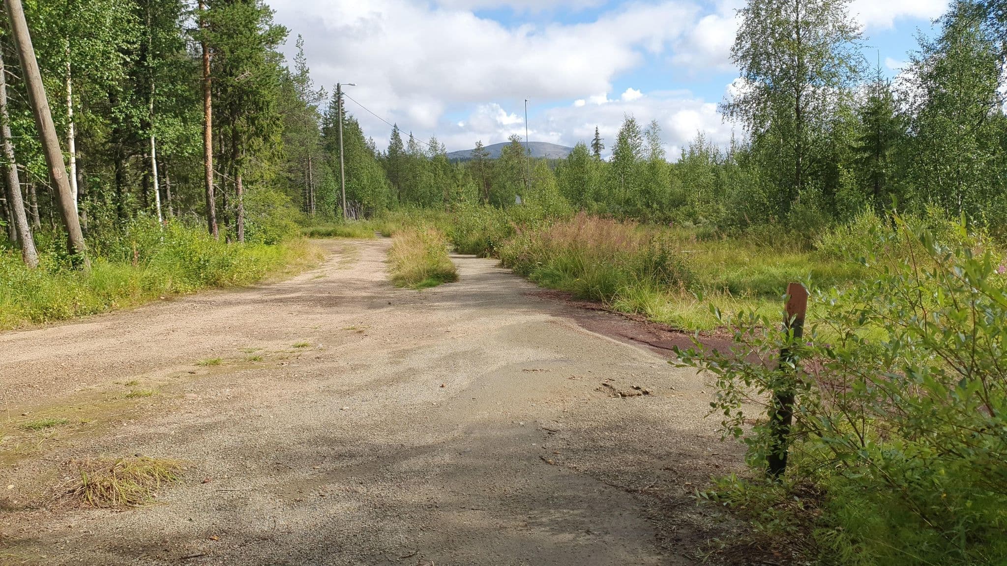 Street view near Harjun Mökit, Kittilä