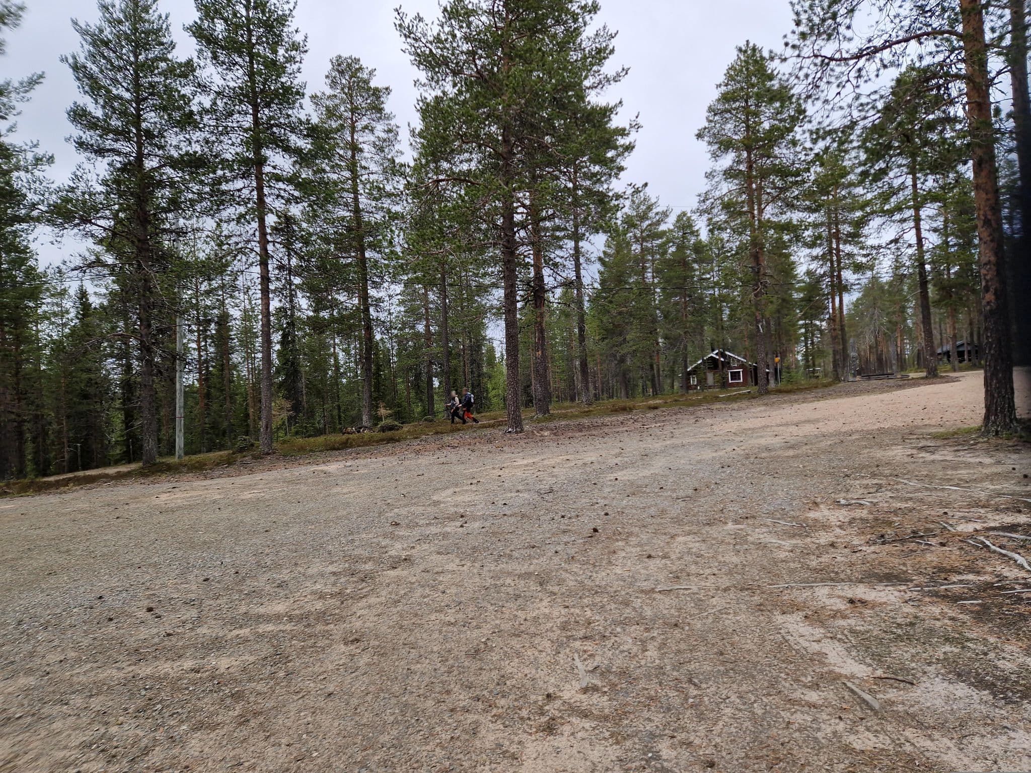 Street view near Gäststugan, Kittilä