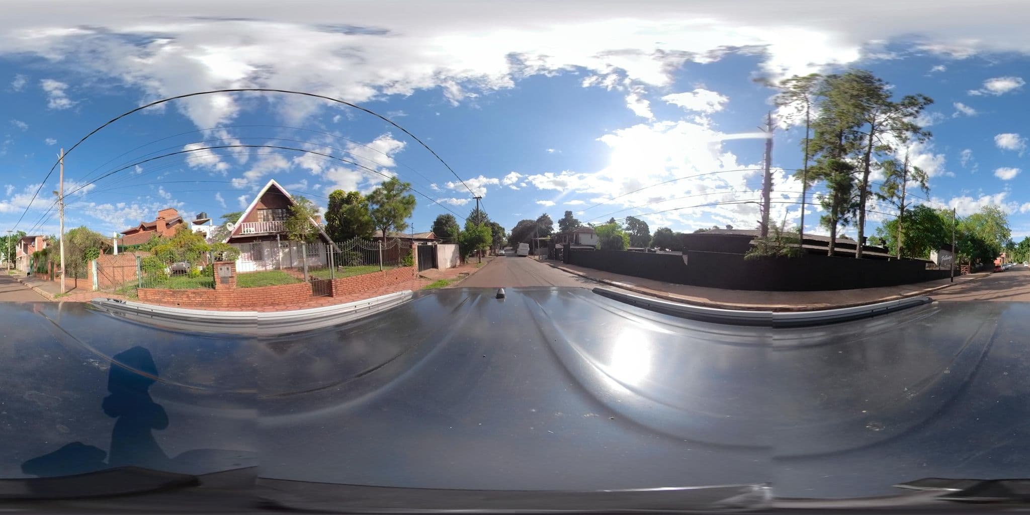 Street view near Hostel El Guembe Suites, Puerto Iguazú