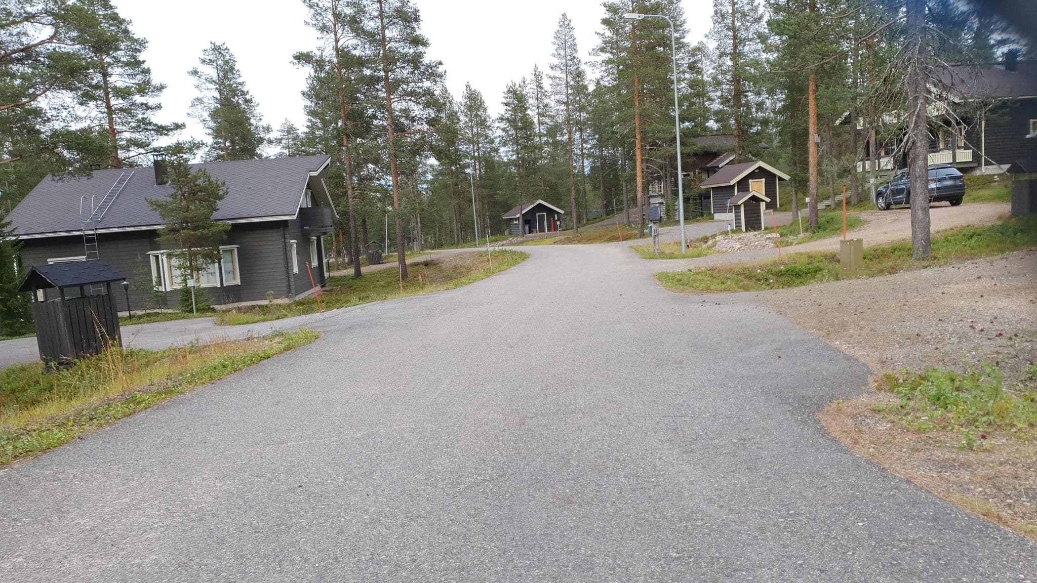 Street view near Pyynkujan Uuvana, Kittilä