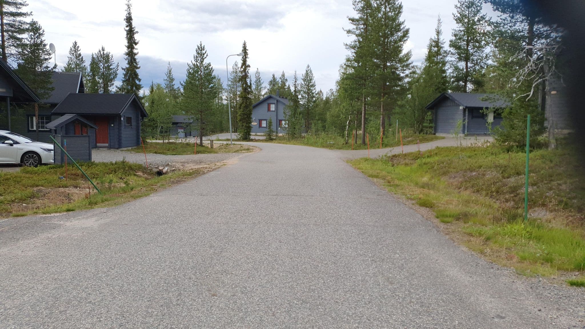 Street view near Tunturitähti, Kittilä