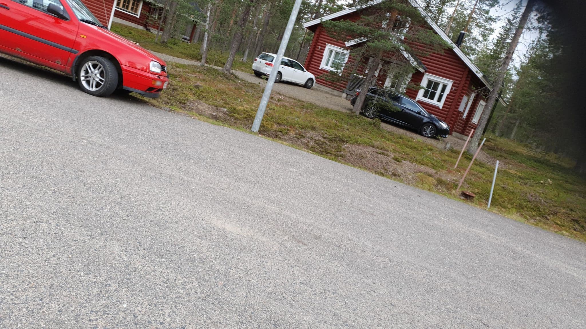 Street view near Lumikuru, Kittilä