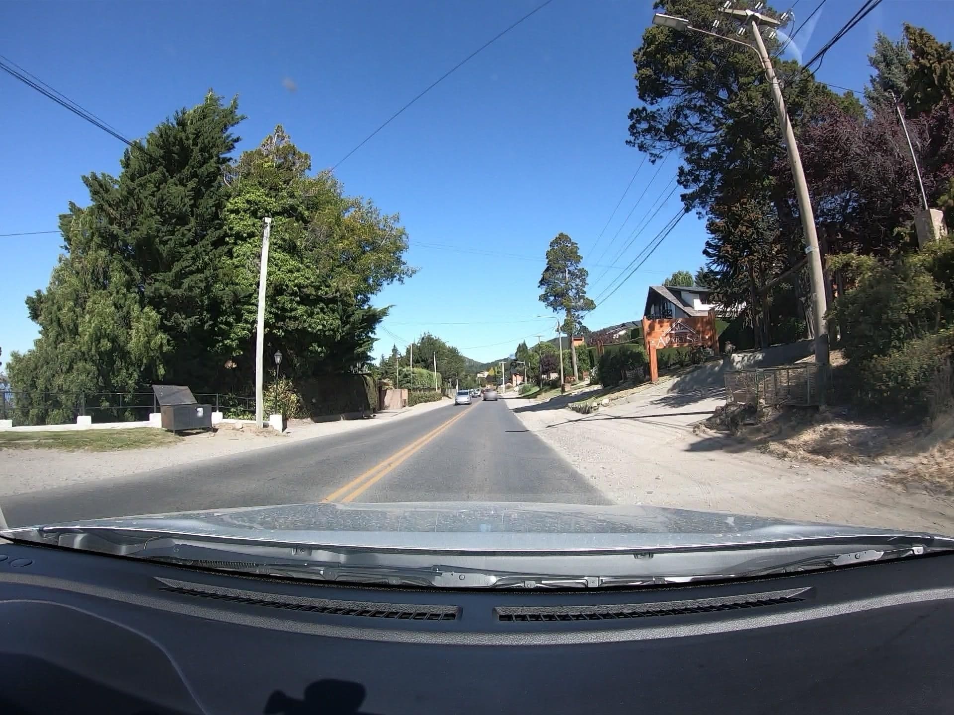 Street view near El Cencerro, San Carlos de Bariloche