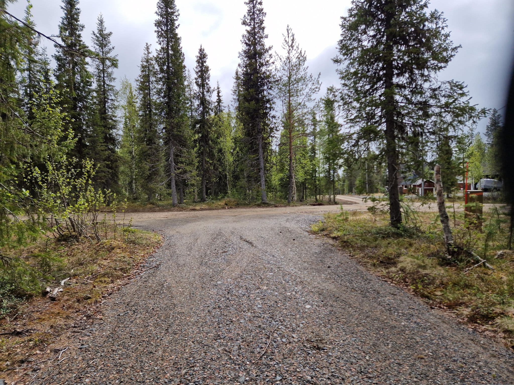 Street view near Äkäslepo, Kittilä