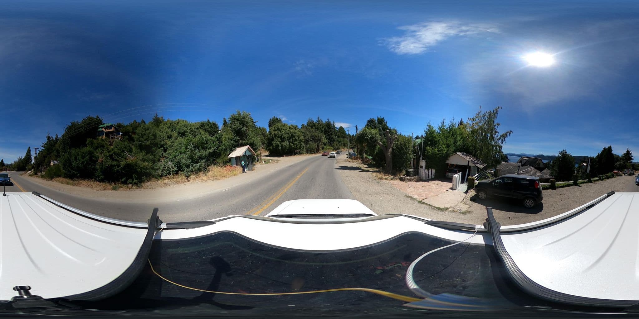 Street view near Balcón al Lago, San Carlos de Bariloche