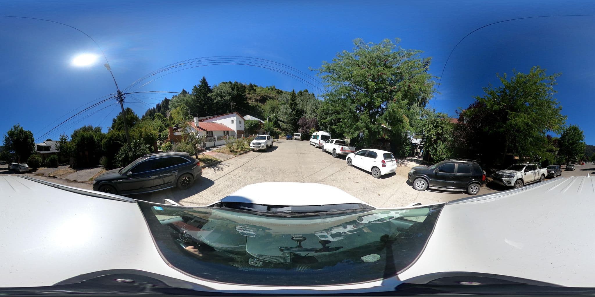 Street view near Antuken, San Martín de los Andes