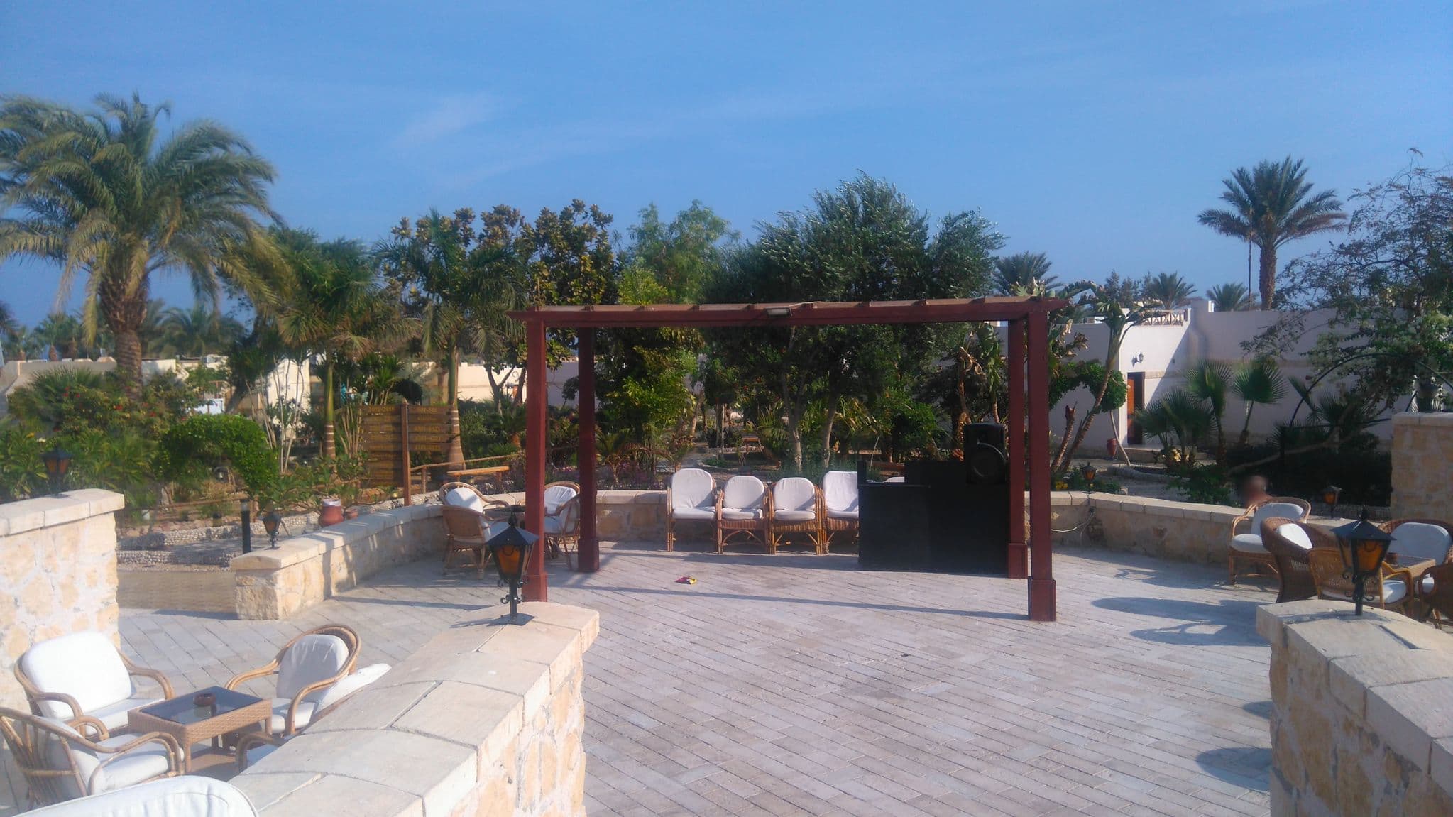 Street view near Coral Beach Mermaid restaurant, Makadi Bay — © mariuskarotkis (CC BY-SA · Mapillary)