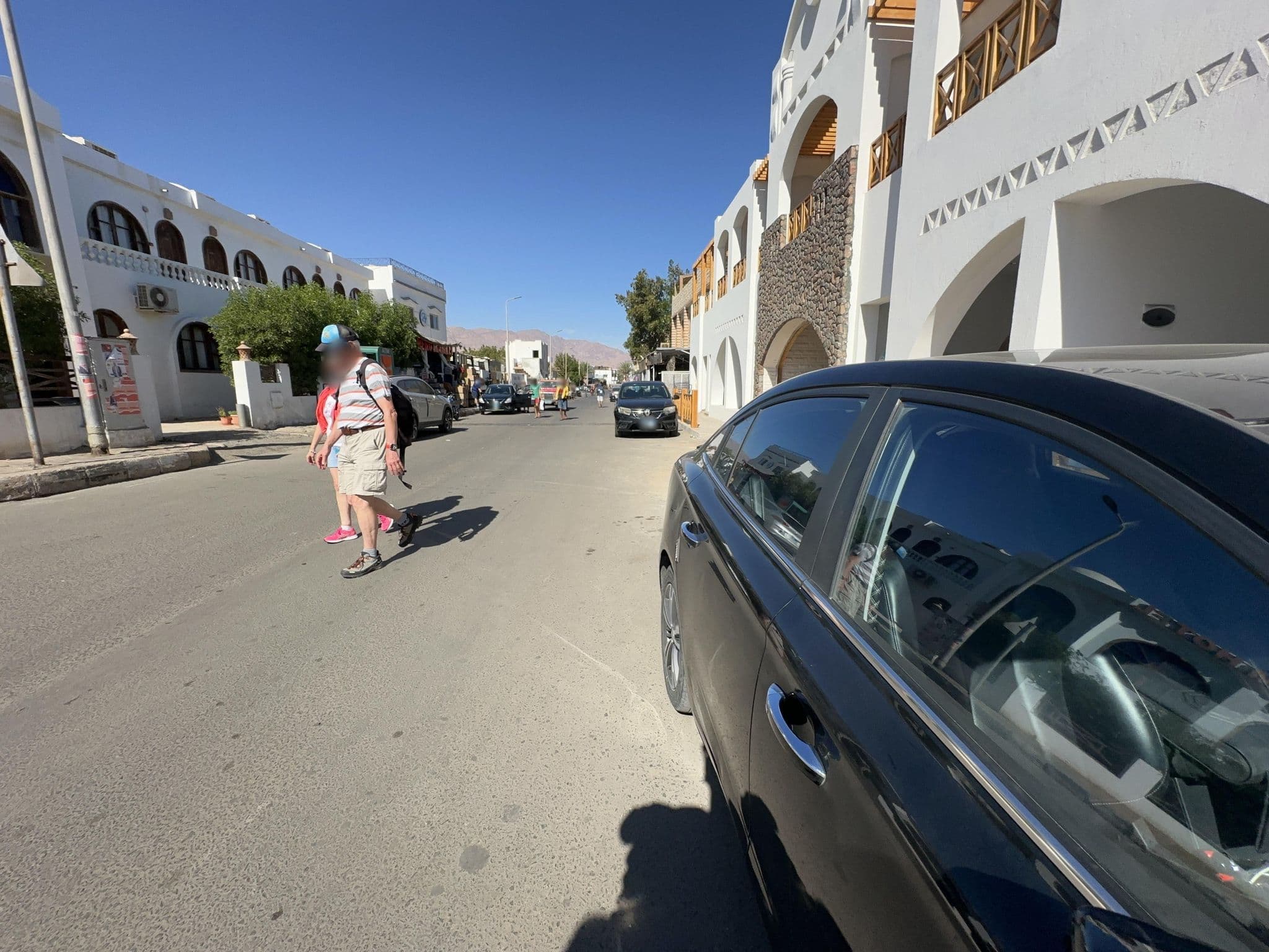 Street view near Sky Hotel, Dahab — © asturksever (CC BY-SA · Mapillary)