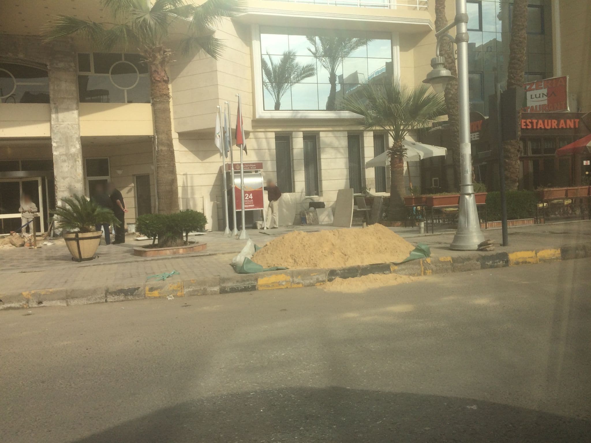 Street view near Bella Vista Hotel & Resort Hurghada, Hurghada — © horsecab (CC BY-SA · Mapillary)