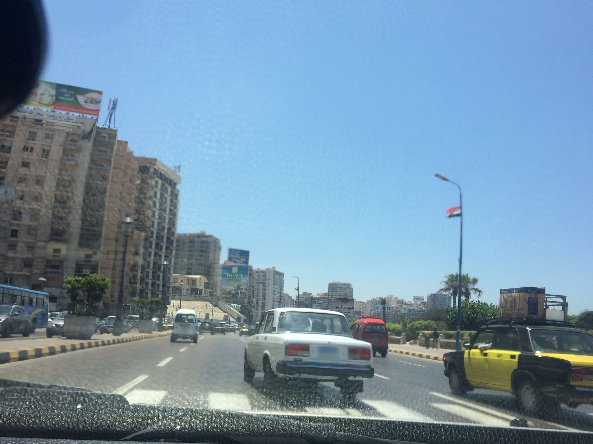 Street view near Four Seasons Grand Plaza, Alexandria — © abbasomar (CC BY-SA · Mapillary)