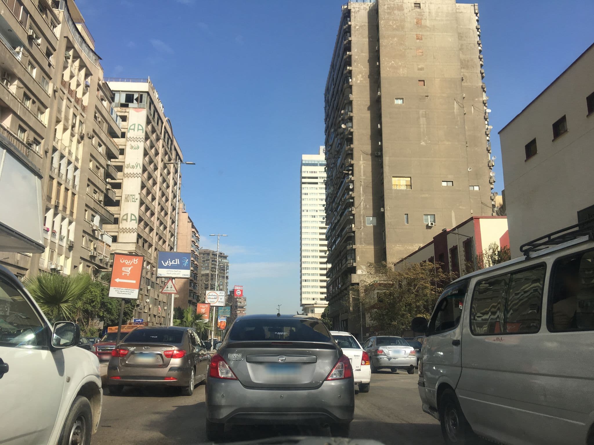 Street view near El Tonsey Hotel, Būlāq Abū al ‘Ilā — © myoussef87 (CC BY-SA · Mapillary)