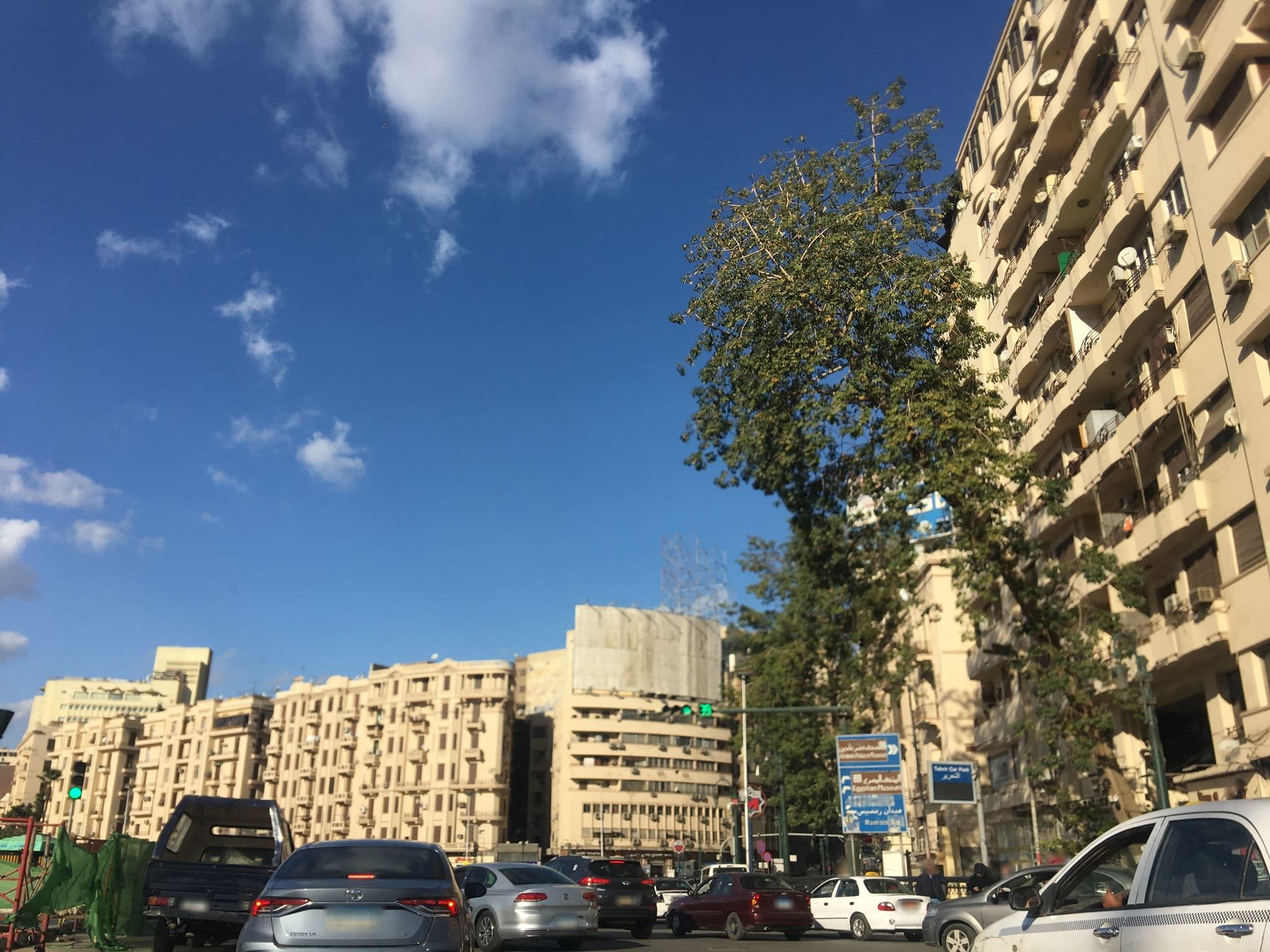 Street view near Ismailia House Hotel, Būlāq Abū al ‘Ilā — © myoussef87 (CC BY-SA · Mapillary)