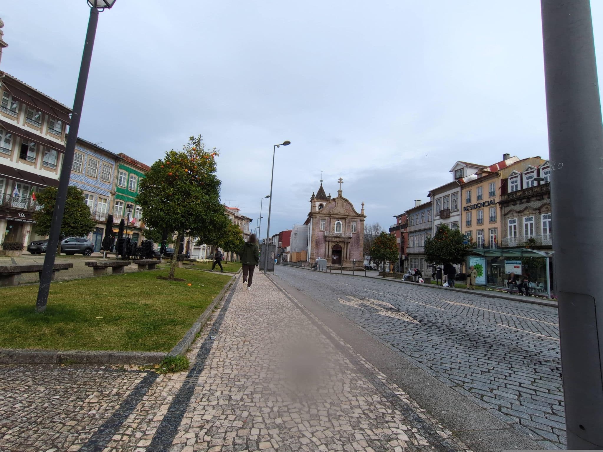 Street view near Hotel Senhora-a-Branca, Braga — © waldyrious (CC BY-SA · Mapillary)