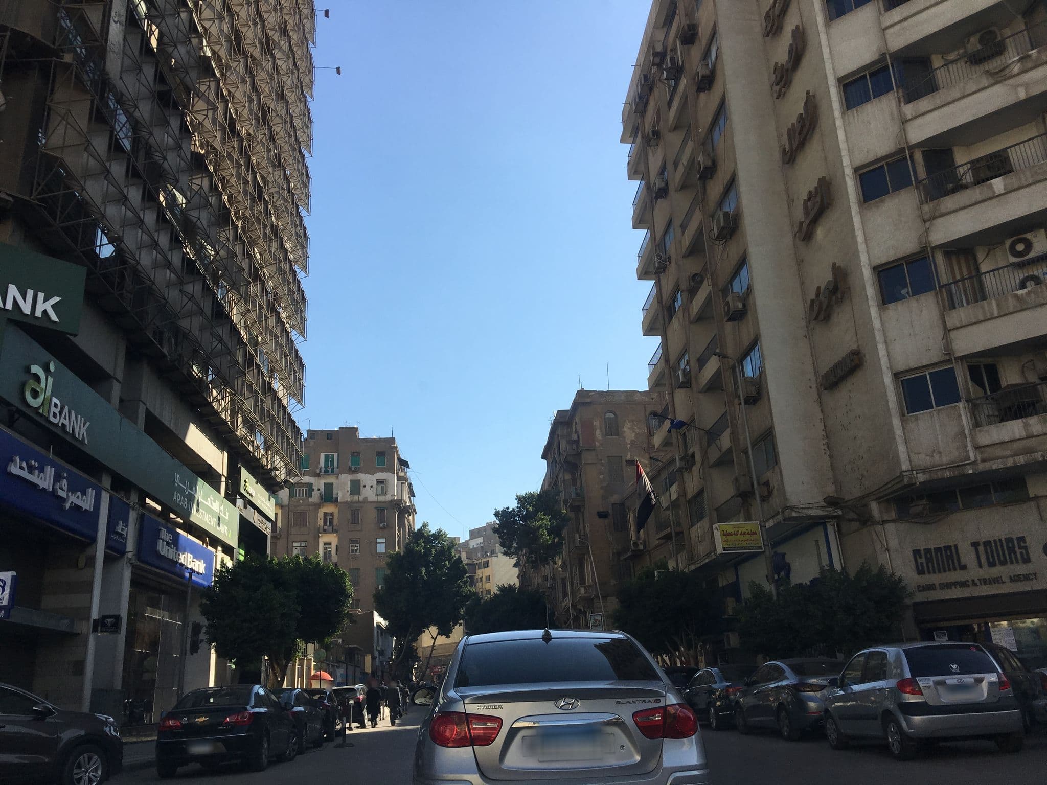 Street view near Accor, Būlāq Abū al ‘Ilā — © myoussef87 (CC BY-SA · Mapillary)
