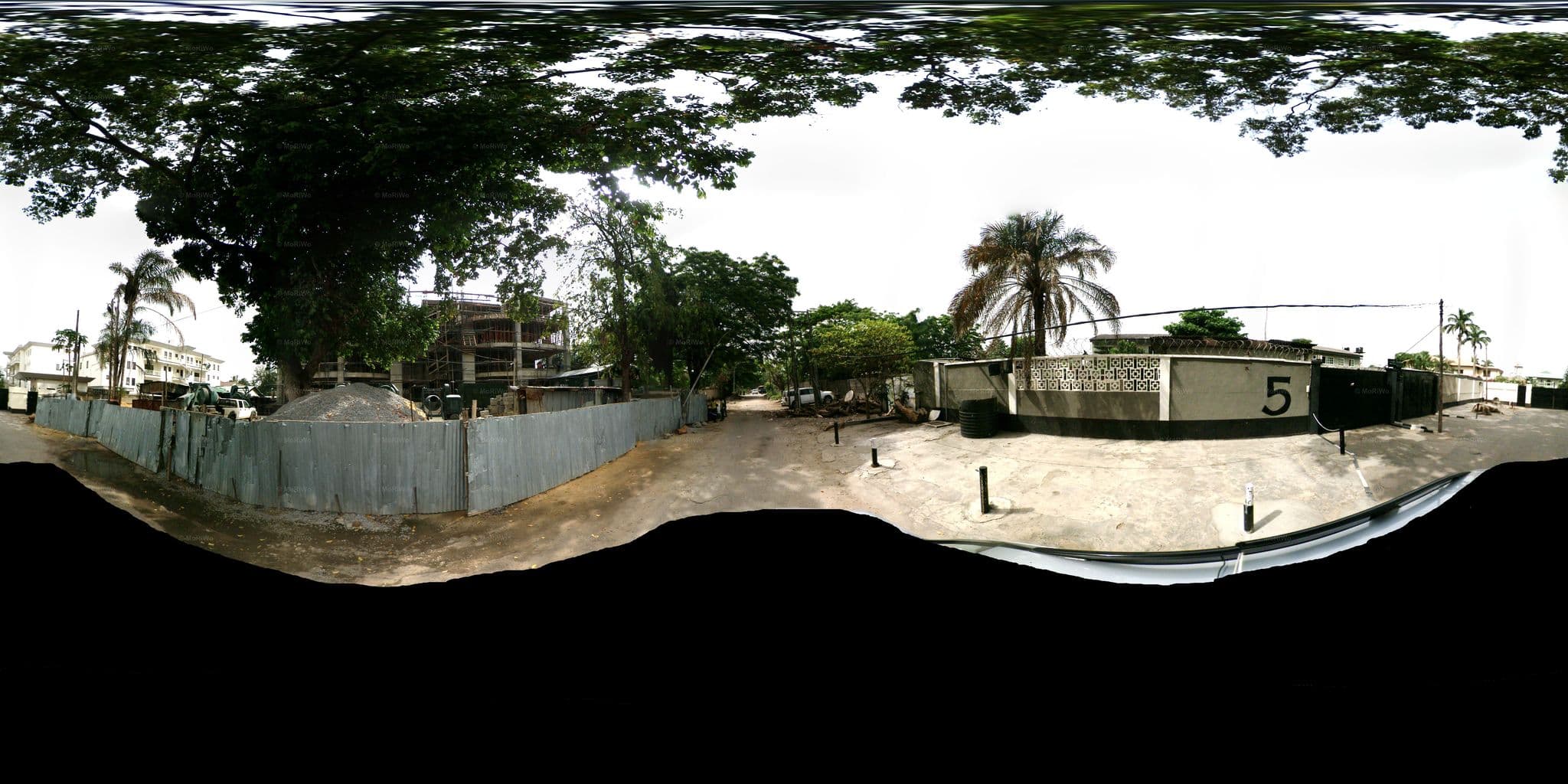 Street view near The Residence, Obalende — © moriwo (CC BY-SA · Mapillary)