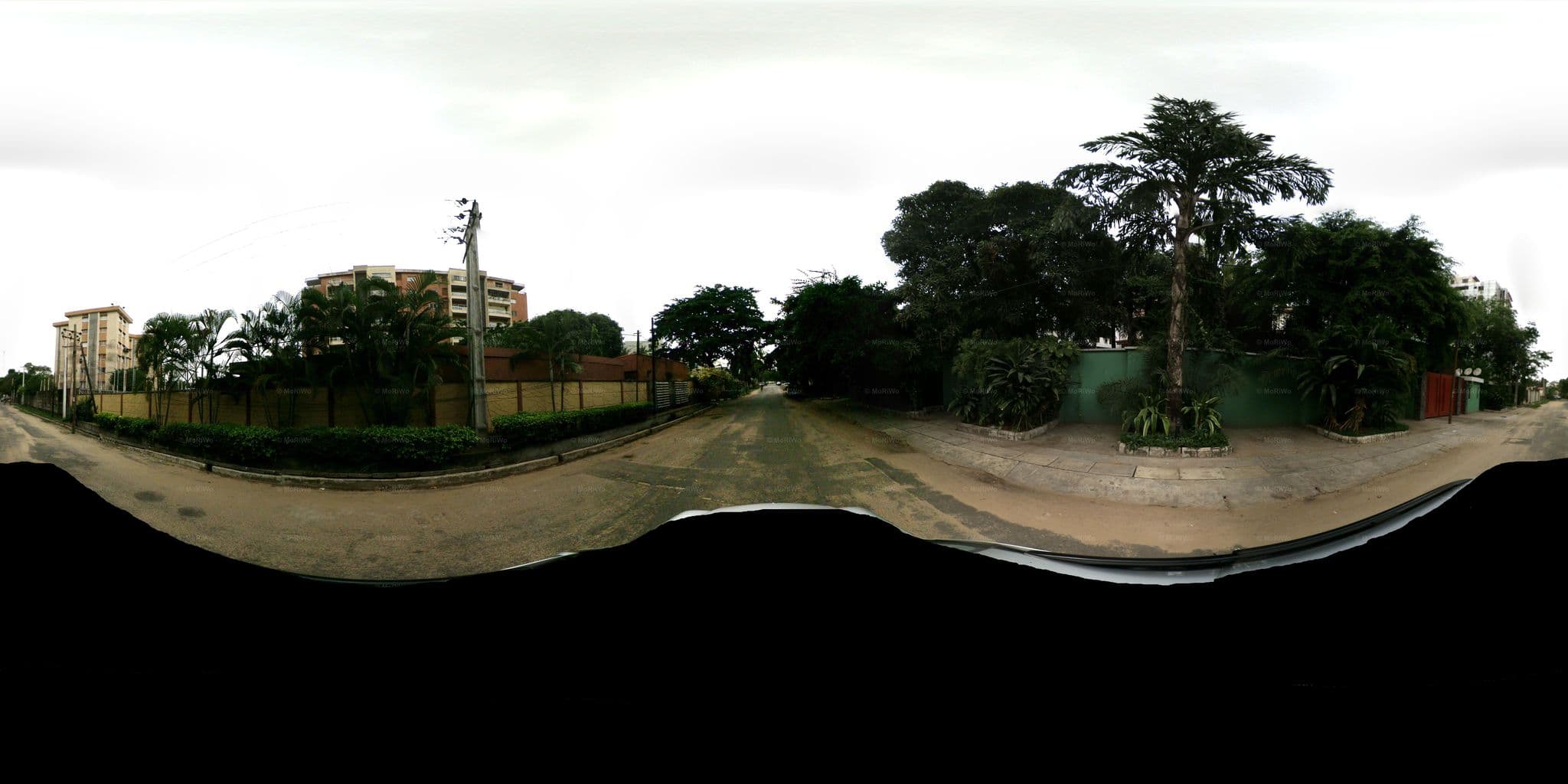 Street view near LaCour, Obalende — © moriwo (CC BY-SA · Mapillary)