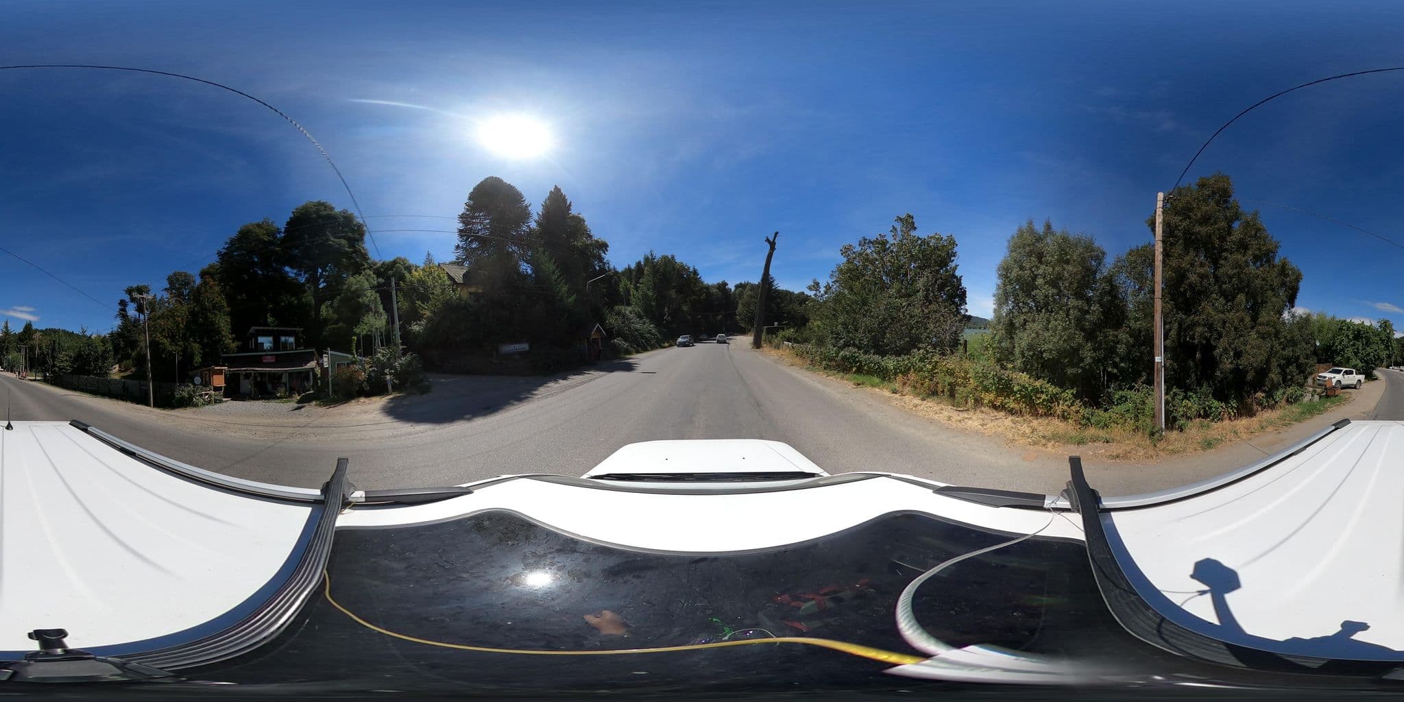 Street view near Posada Los Juncos, San Carlos de Bariloche