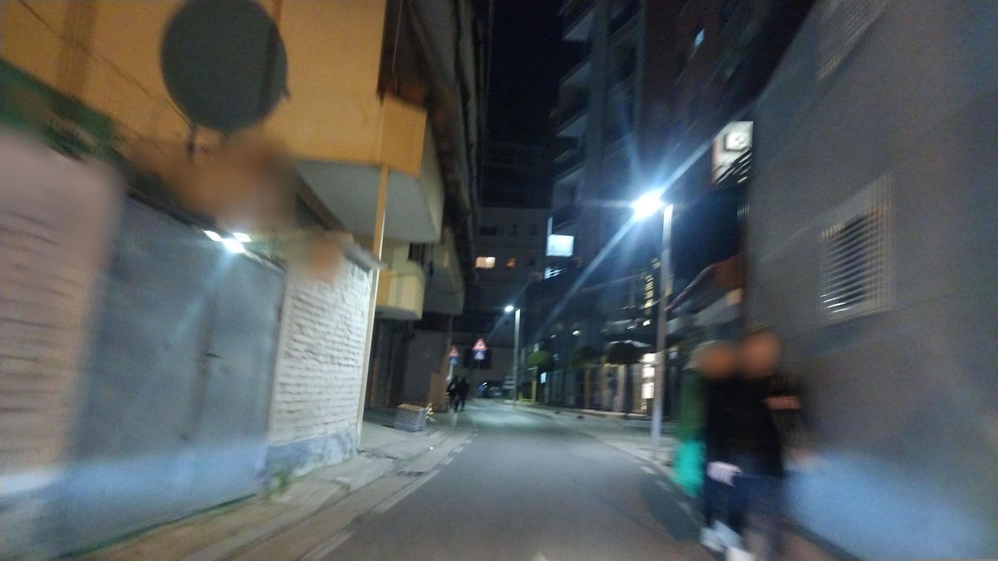 Street view near Hotel City Center, Tirana