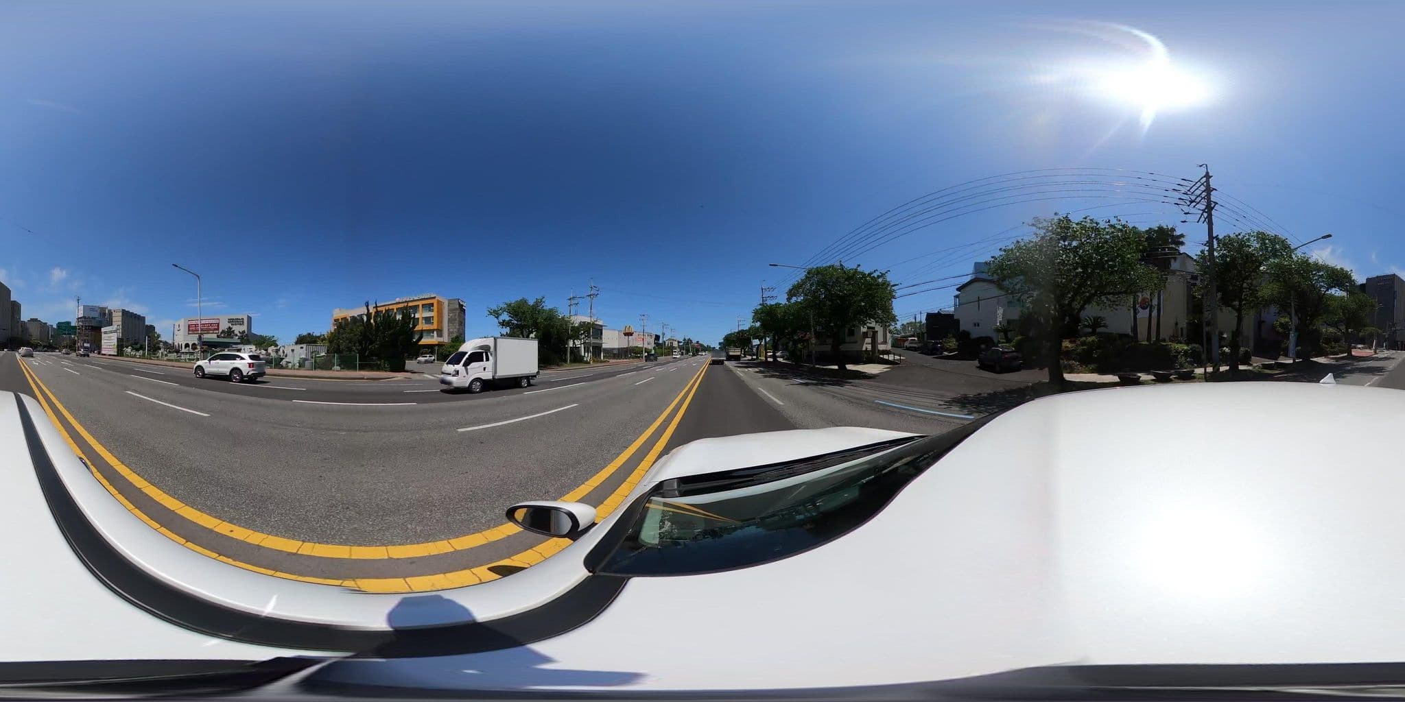 Street view near Ewha hotel, Jeju, Seodong — © eneerhut (CC BY-SA · Mapillary)