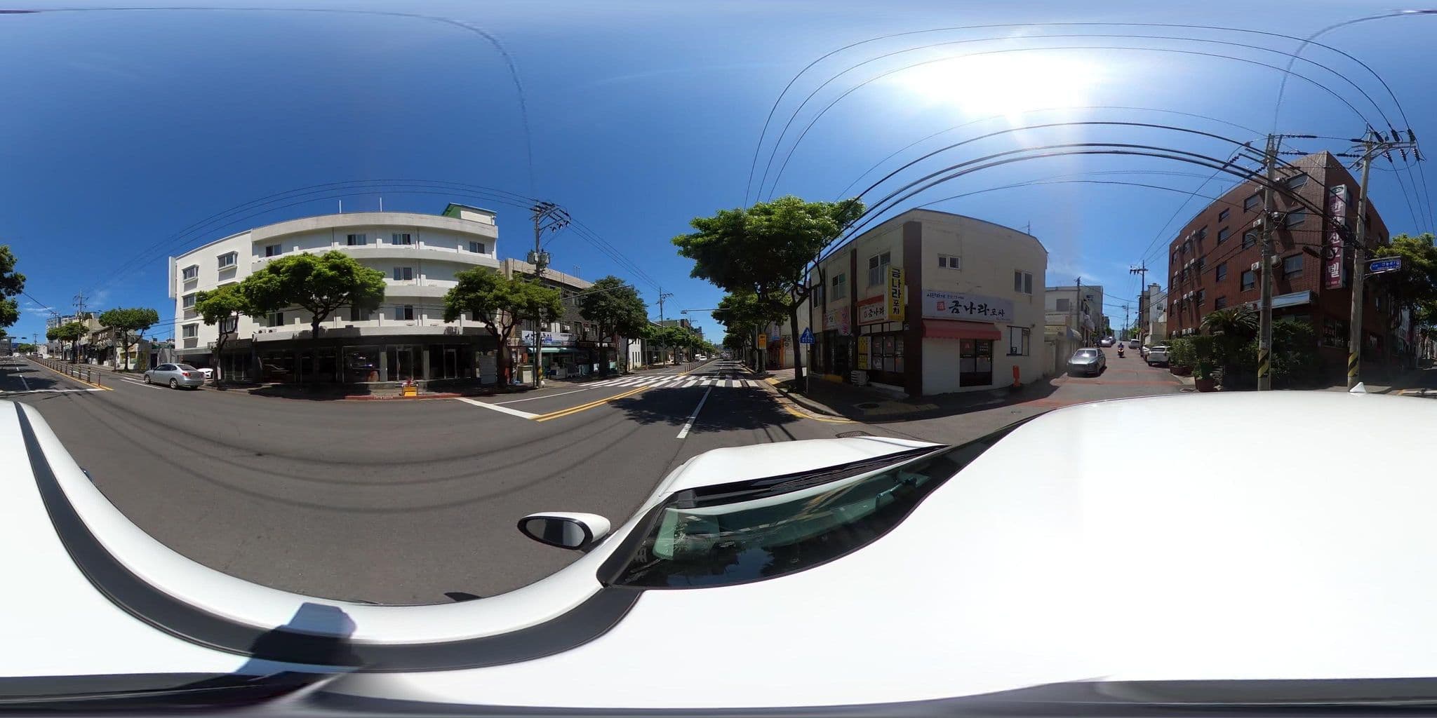 Street view near 호텔G, Jeju City — © eneerhut (CC BY-SA · Mapillary)