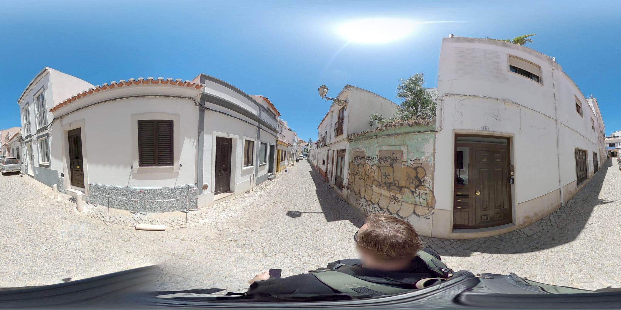 Street view near Casa da Muralha, Lagos — © skfd (CC BY-SA · Mapillary)