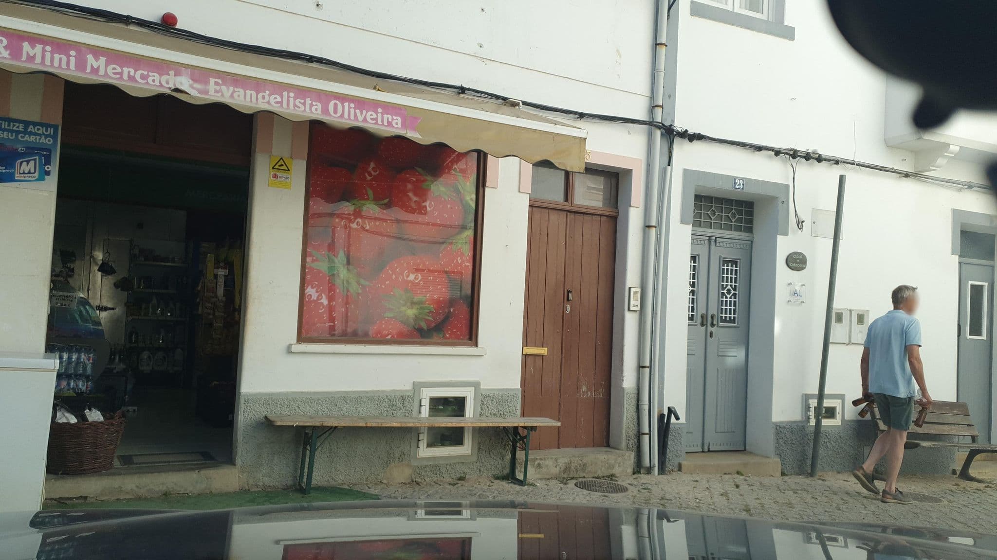 Street view near Casa Morais, São Teotónio — © Barreiros (CC BY-SA · Mapillary)