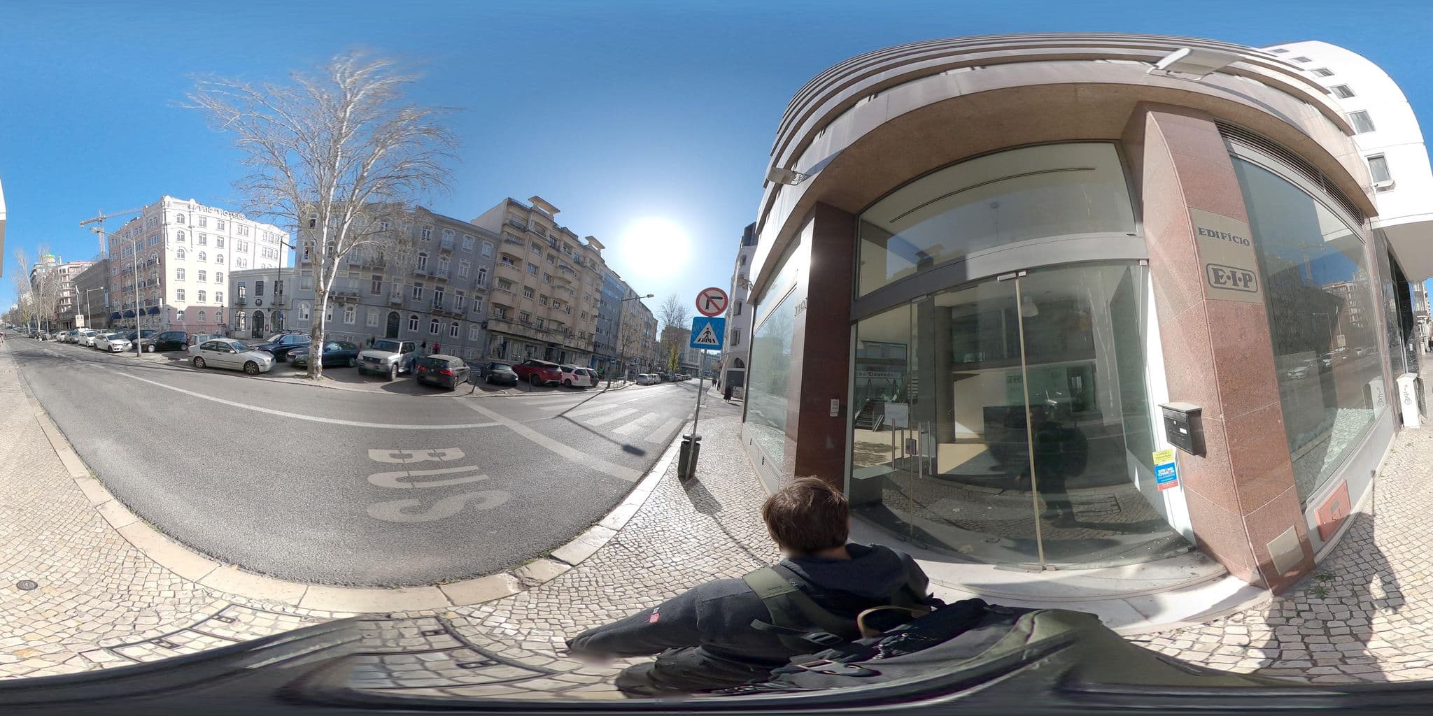 Street view near Blue House, Lisbon — © skfd (CC BY-SA · Mapillary)